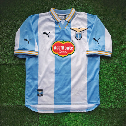 1999/00 Lazio #23 VERON European Home Jersey (S)