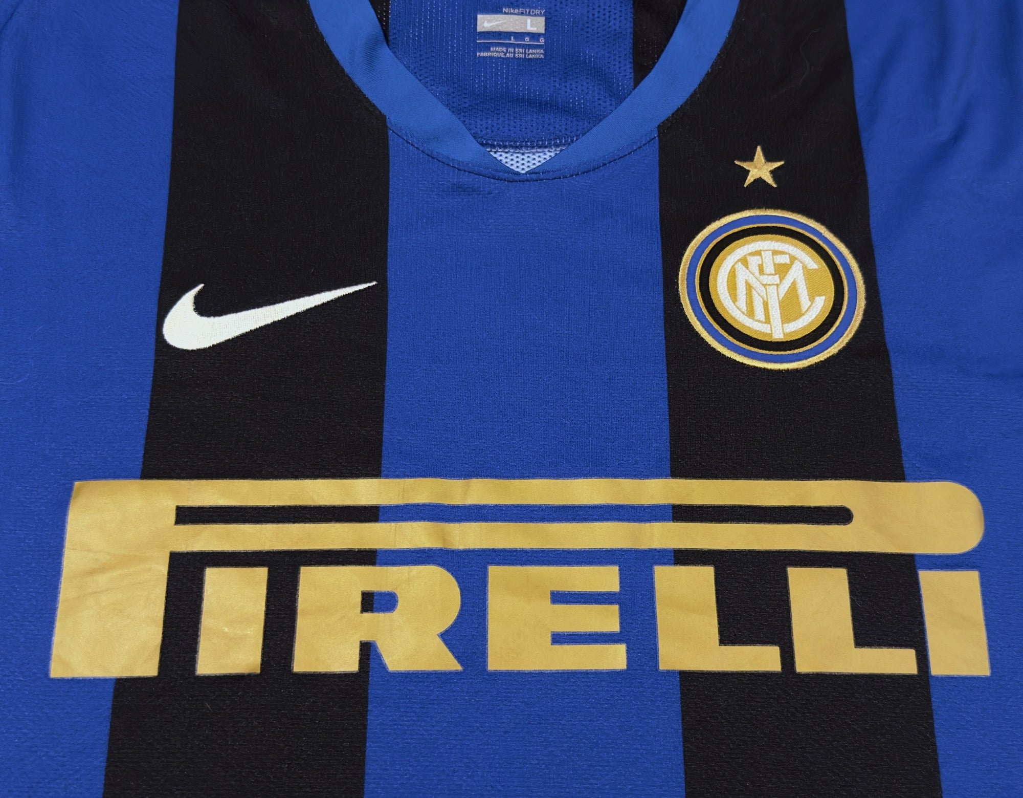 2008/09 Inter Milan Home Jersey (L) L/S