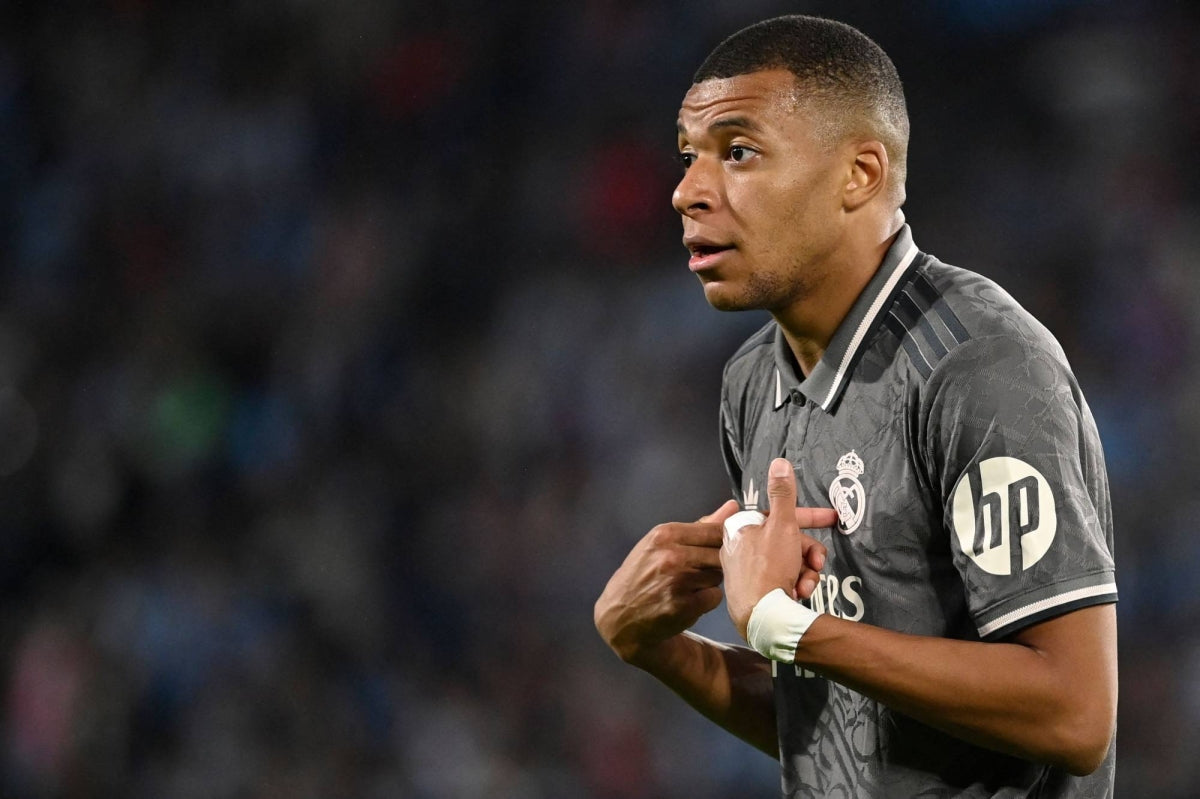 2024/25 Real Madrid #9 MBAPPE Third Jersey (M)