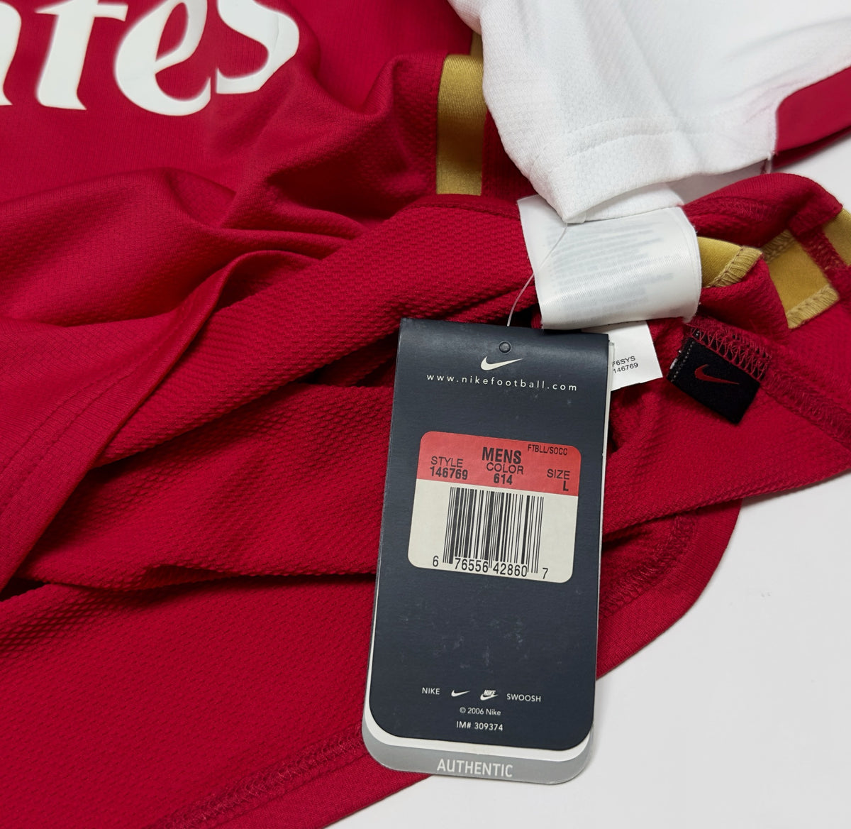 2006/08 Arsenal #5 TOURE Home Jersey (L)