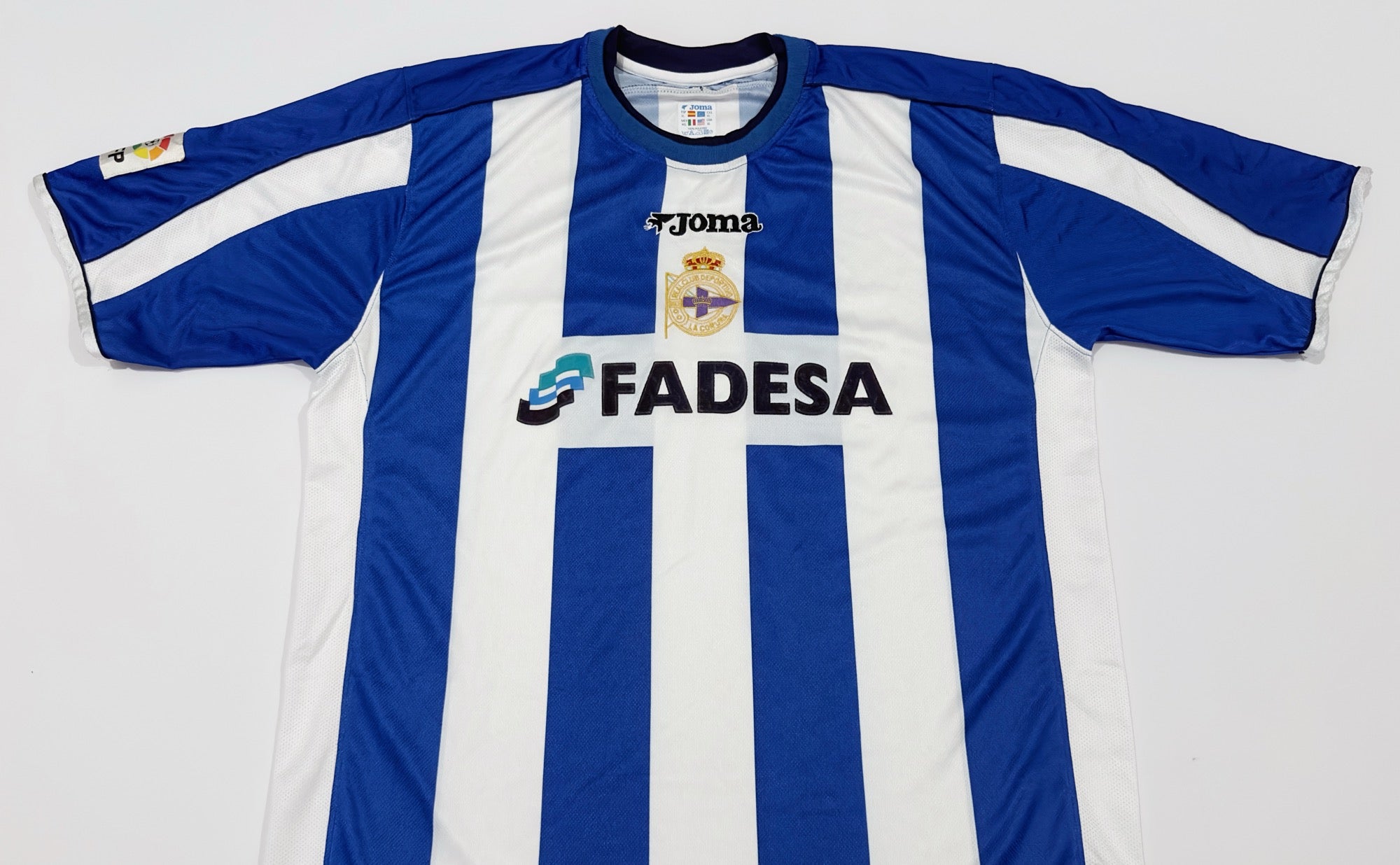 2002/03 Deportivo La Coruña Home Jersey (XL)