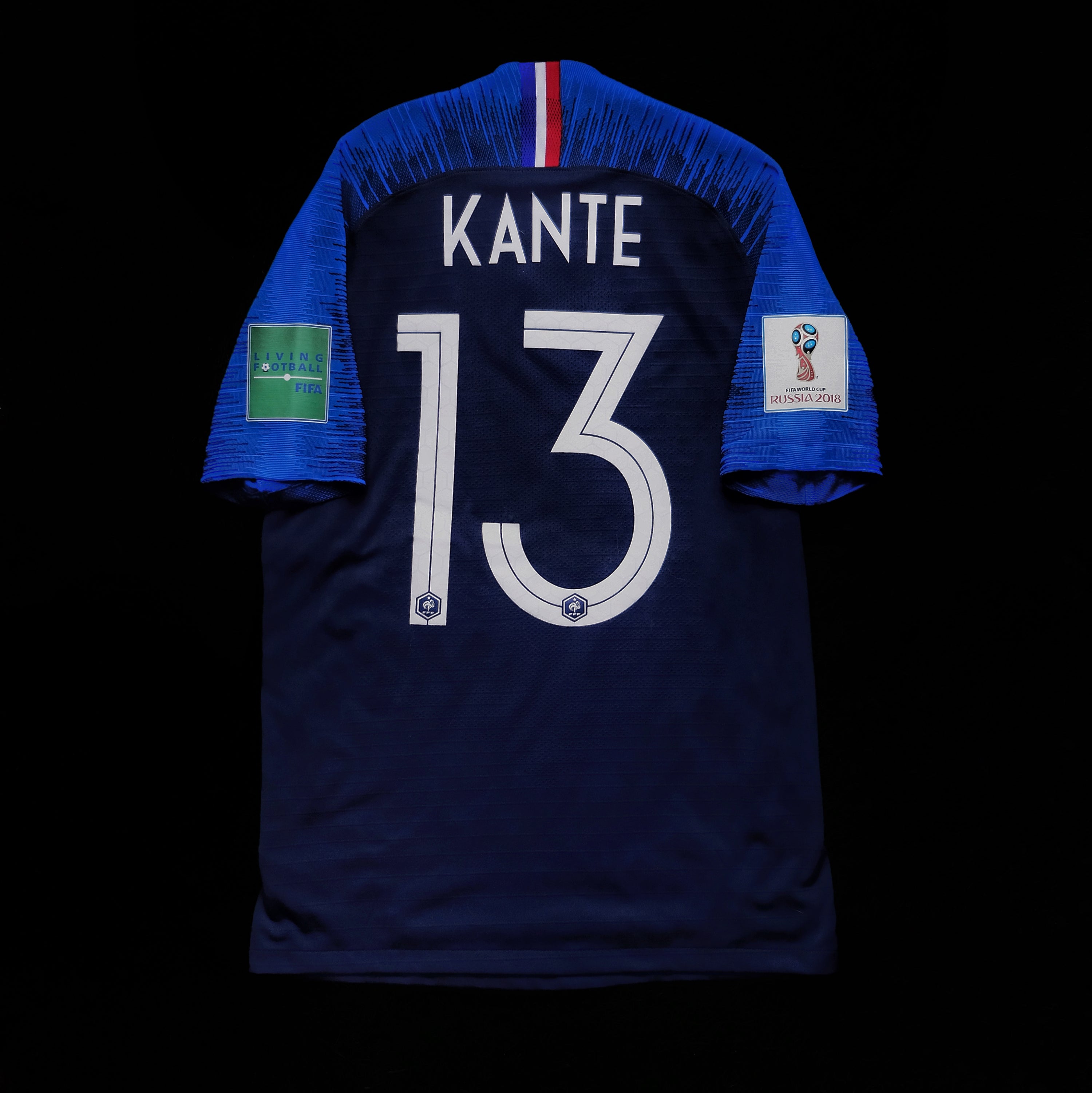 2018 France #13 KANTE Home Jersey (S)