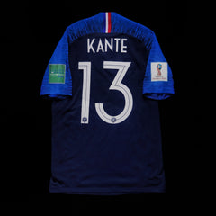 2018 France #13 KANTE Home Jersey (S)