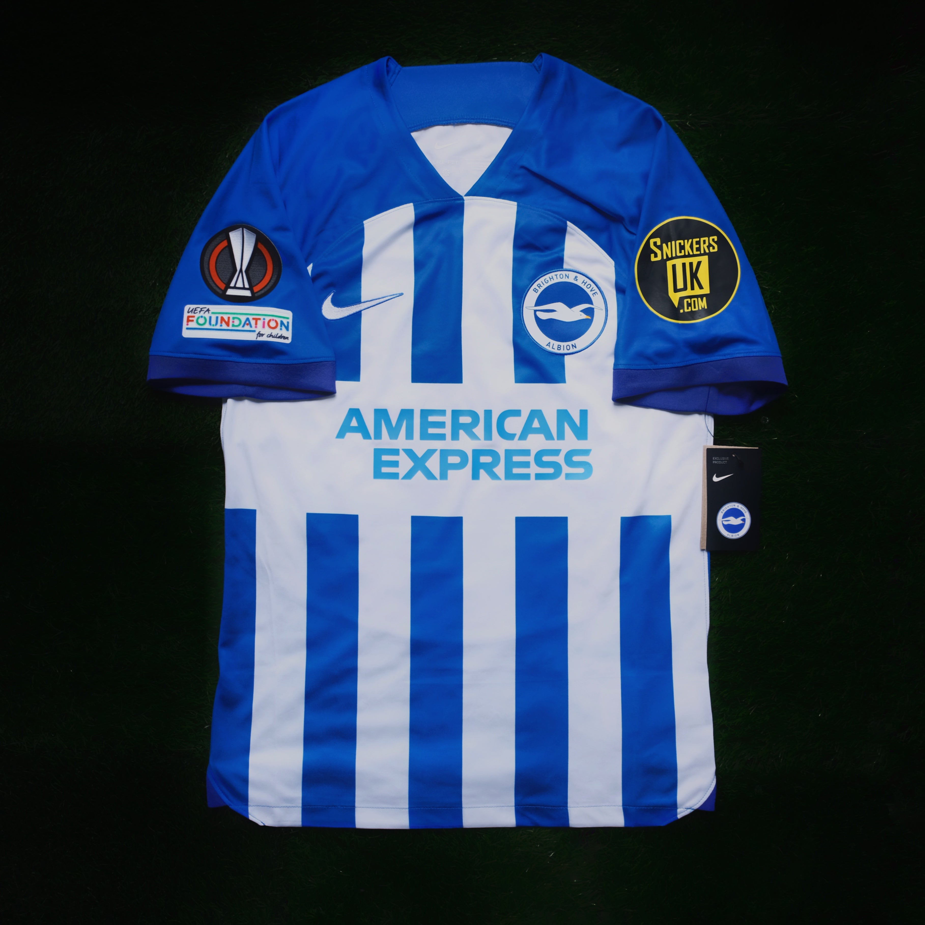 2023/24 Brighton #22 MITOMA Europa Home Jersey – Double Kick