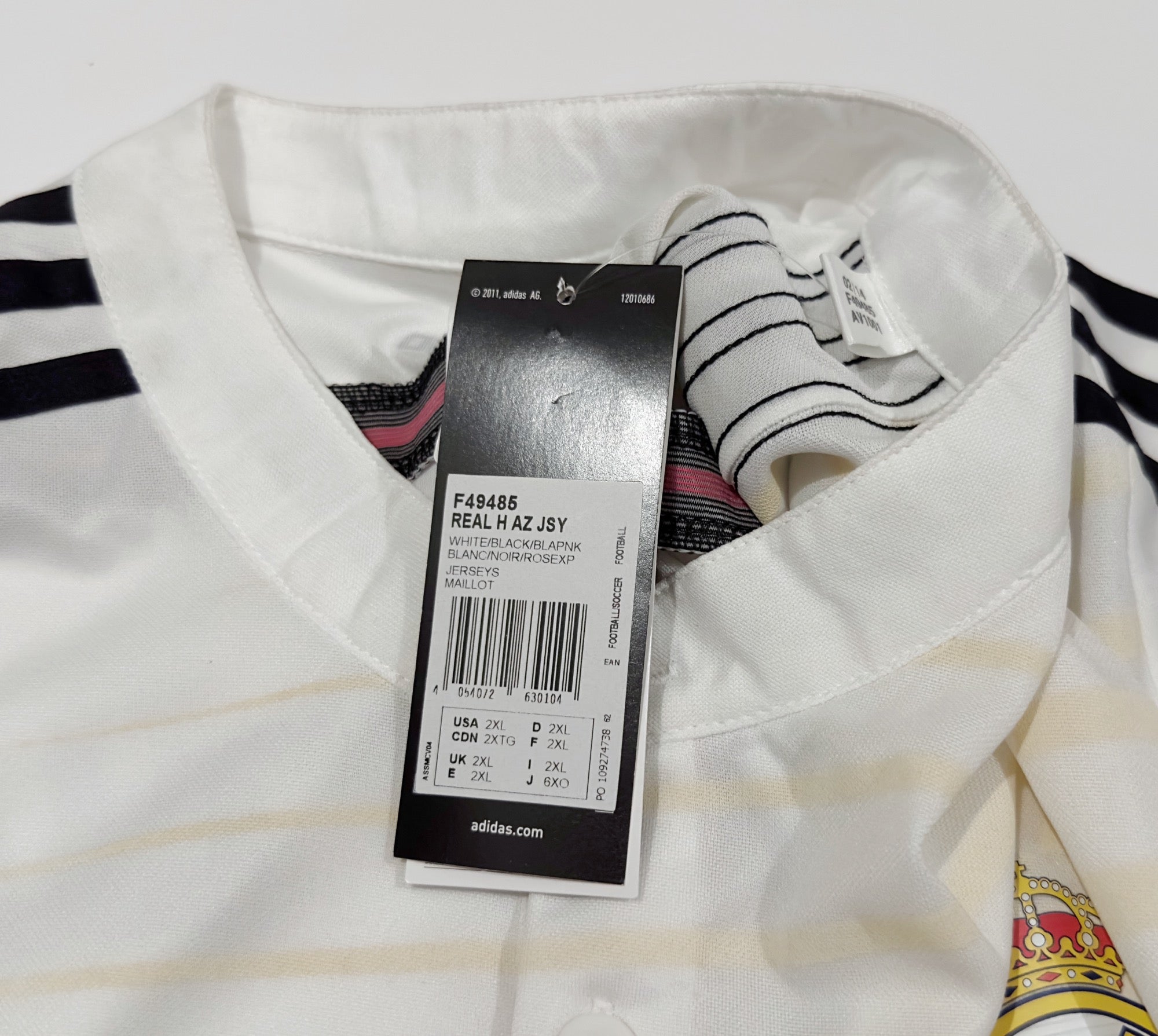 2014/15 Real Madrid #7 RONALDO Home Jersey (2XL)