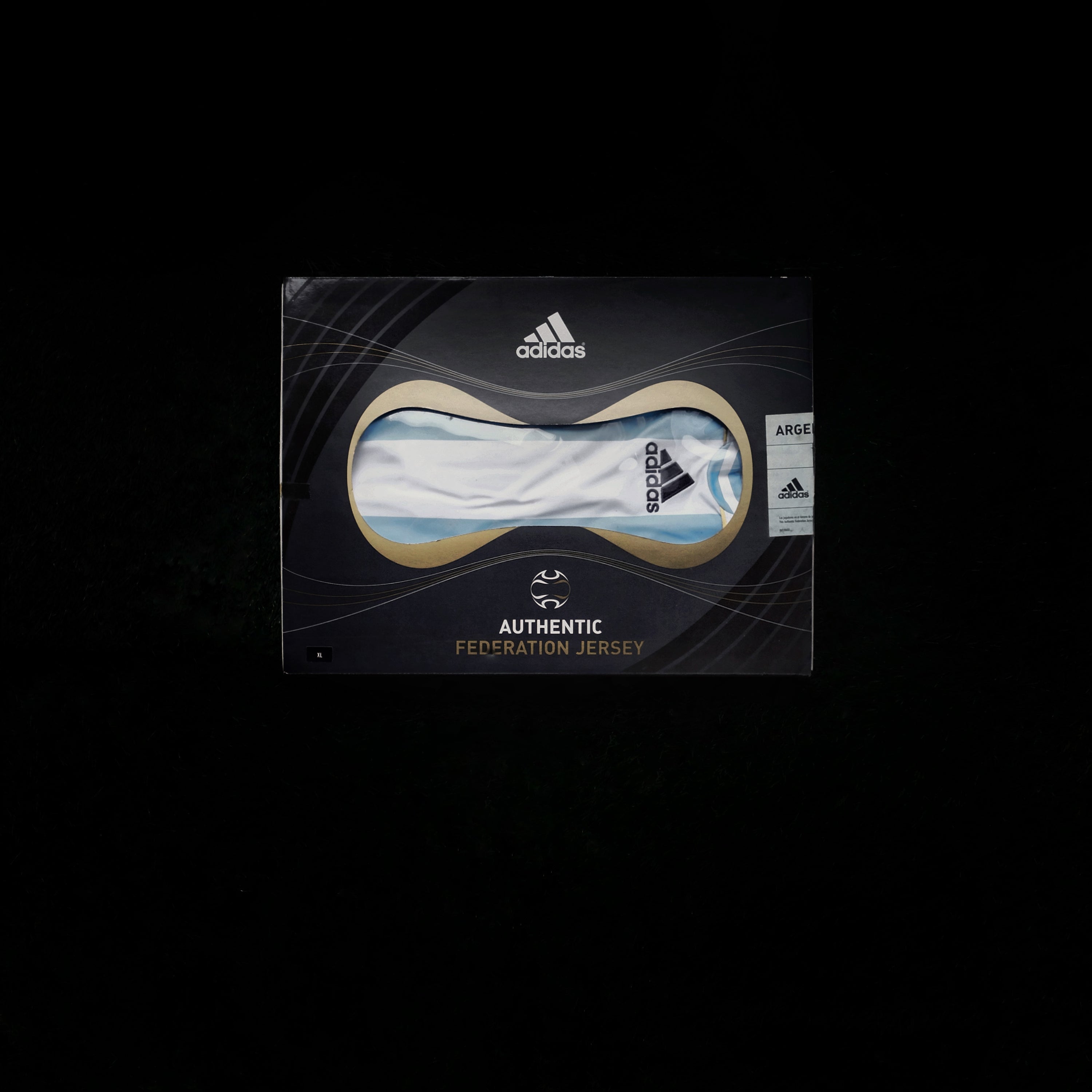 2006 Argentina #19 MESSI Home Jersey Boxset (XL)