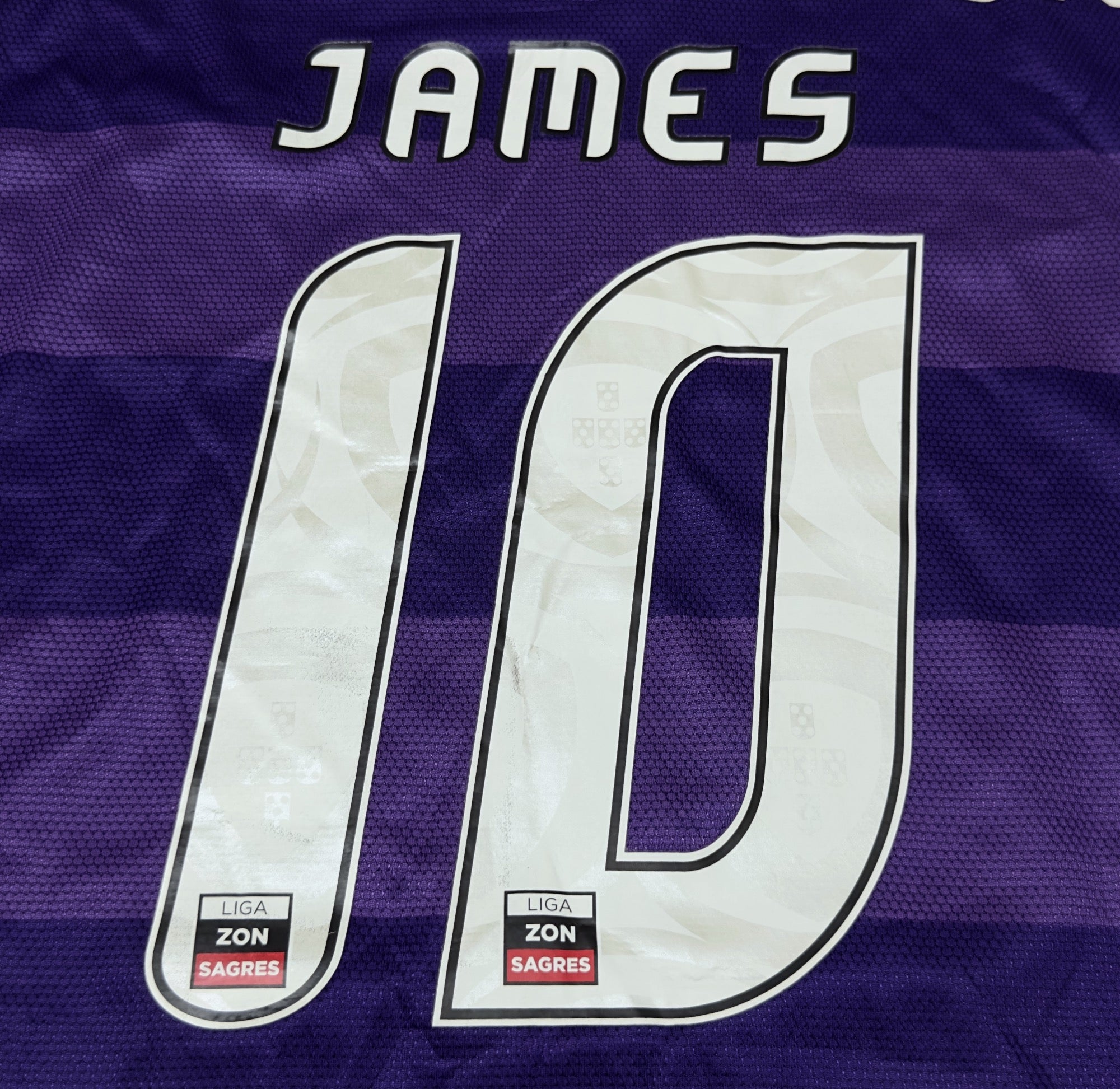 2012/13 Porto #10 JAMES Away Jersey (M)
