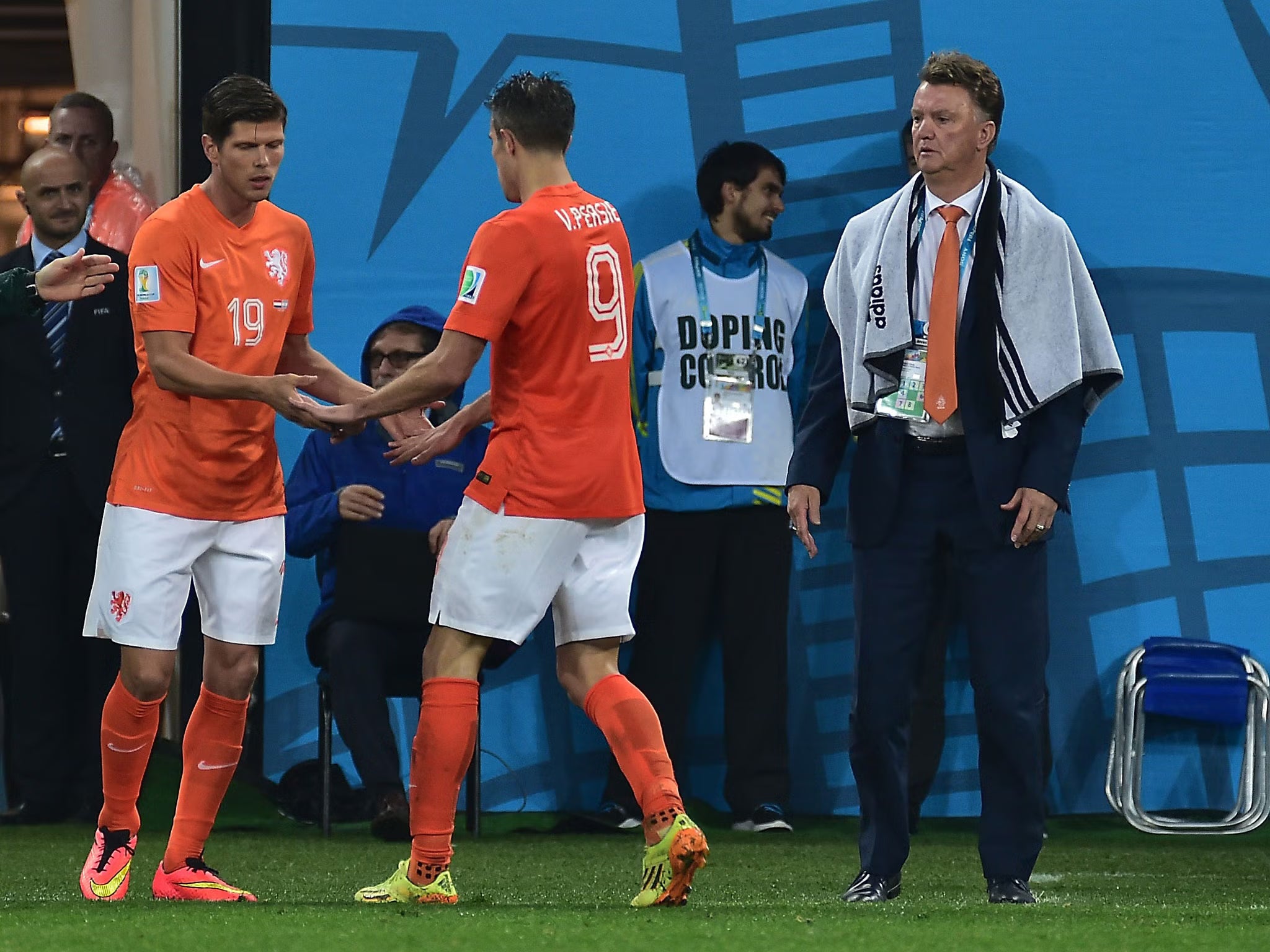 2014/15 Netherlands #9 V.PERSIE Home Jersey (L)