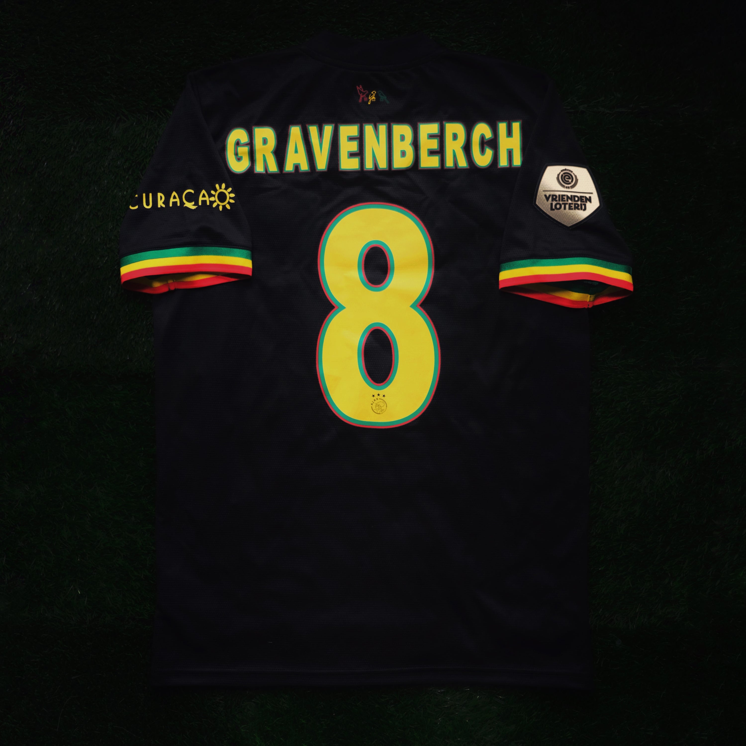 2021/22 Ajax #8 GRAVENBERCH Third Jersey (M)
