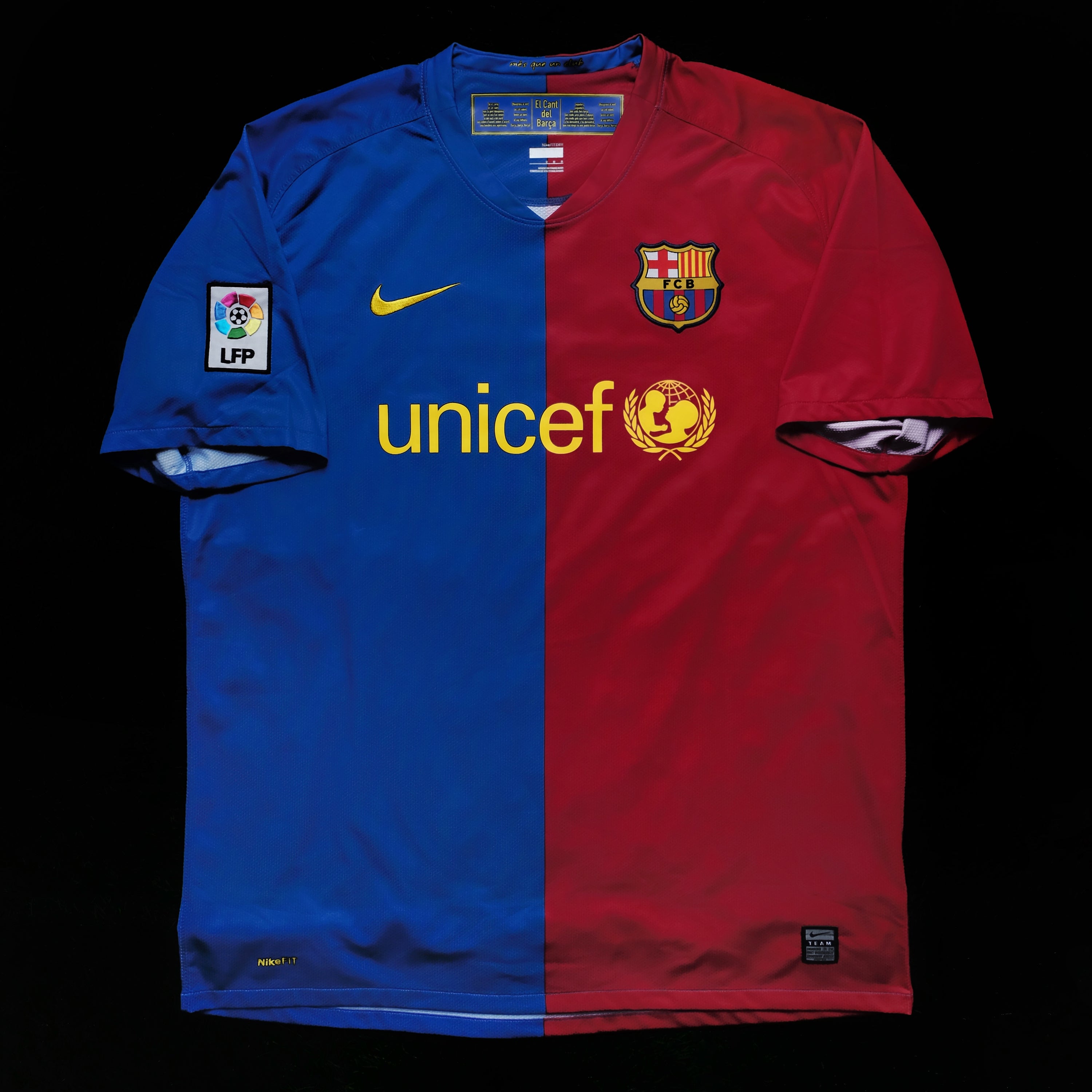 2008/09 Barcelona Home Jersey (L)