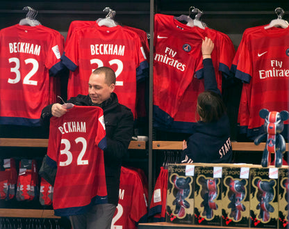 2012/13 PSG #32 BECKHAM Away Jersey (S)