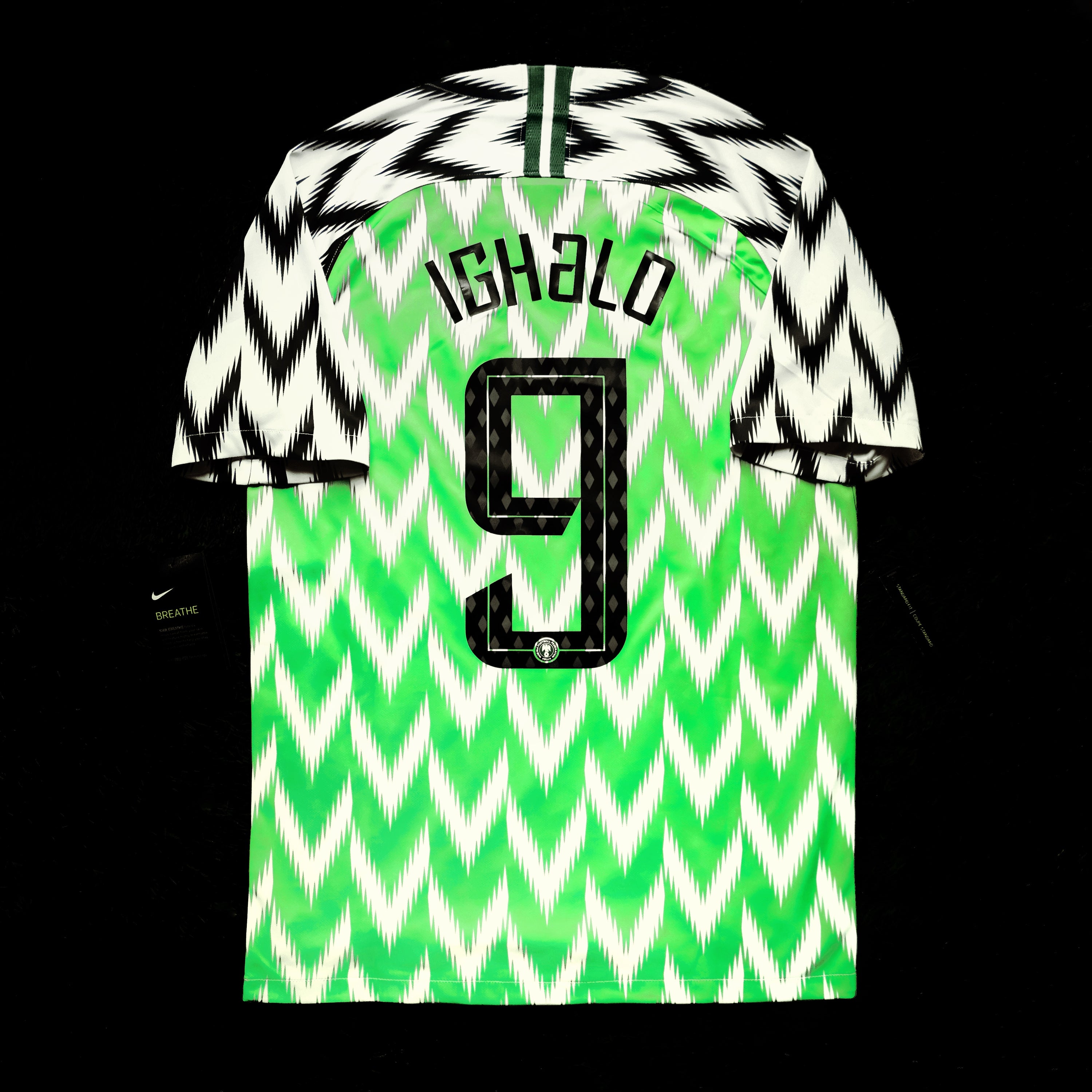 2018/19 Nigeria Home #9 IGHALO Jersey (S)