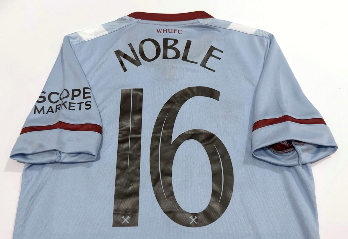 2021/22 West Ham #16 Noble Away Jersey (M)