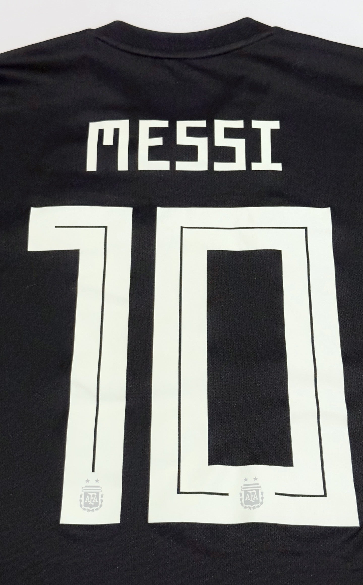 2018/19 Argentina #10 MESSI Away Jersey (M) – Double Kick Football