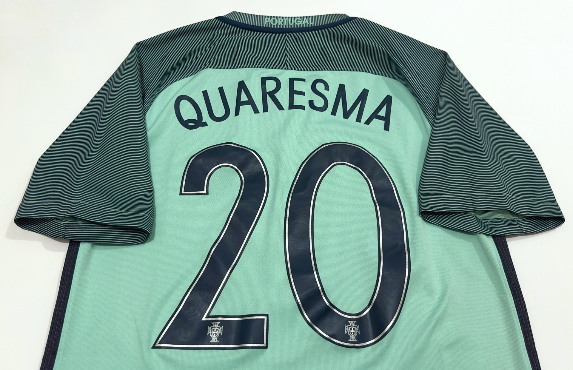 2016/17 Portugal #20 QUARESMA Away Jersey (M) – Double Kick