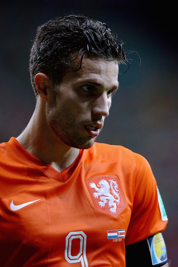 2014/15 Netherlands #9 V.PERSIE Home Jersey (L)