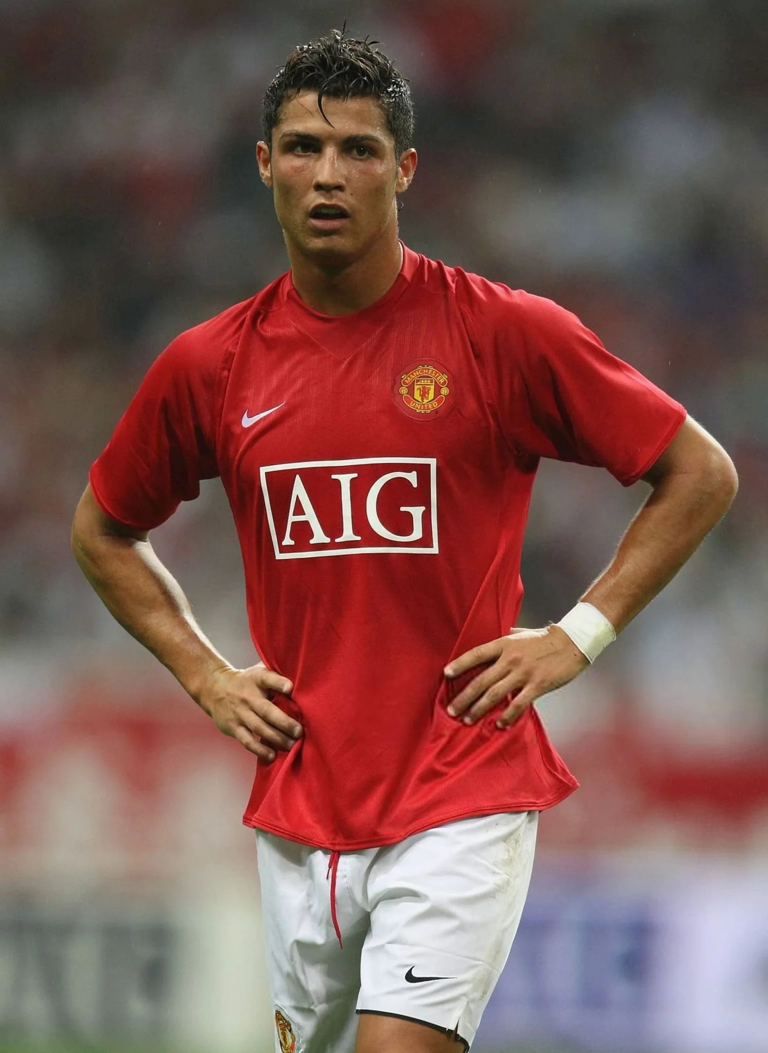2008/09 Man Utd #7 RONALDO Home Jersey (M)