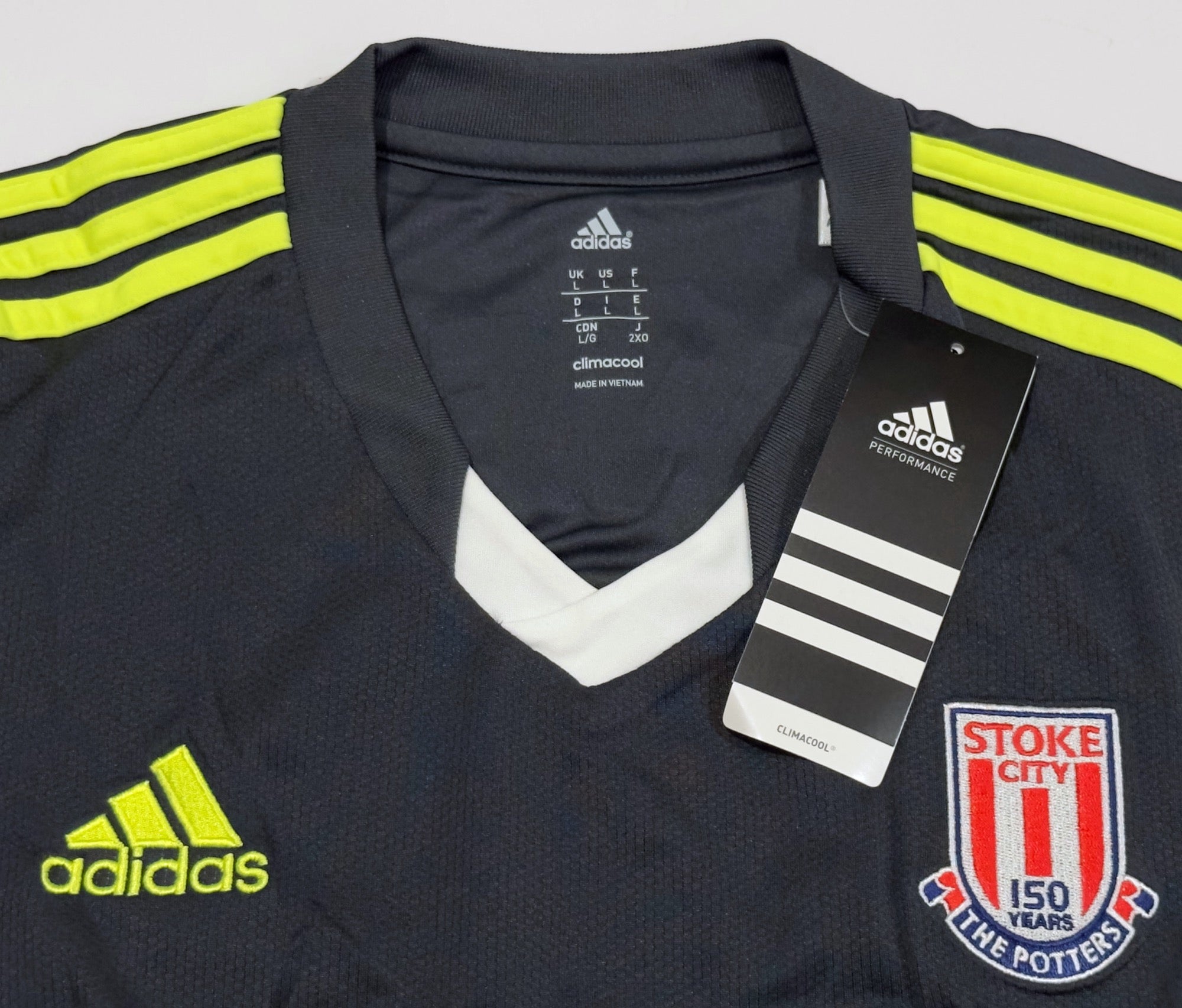 2013/14 Stoke City #10 OWEN Away Jersey (L)