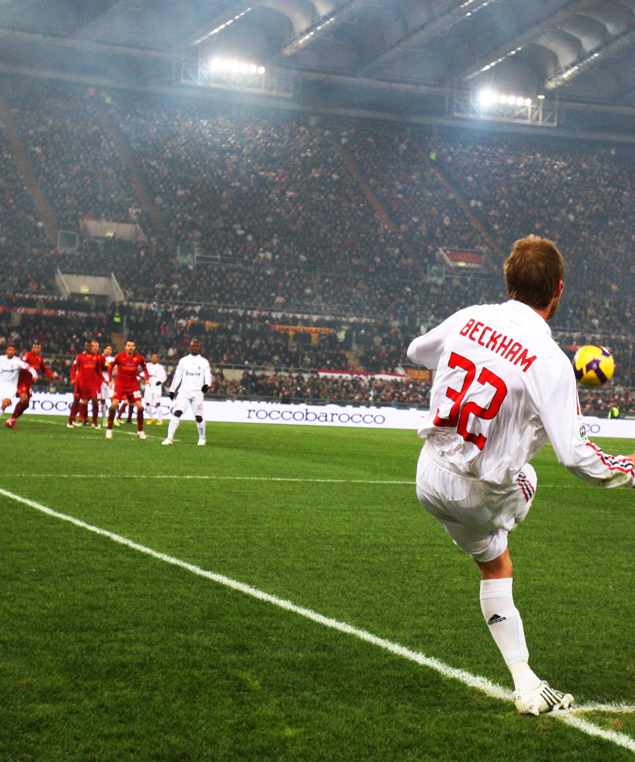 2008/09 AC Milan #32 BECKHAM Away Jersey (XL)