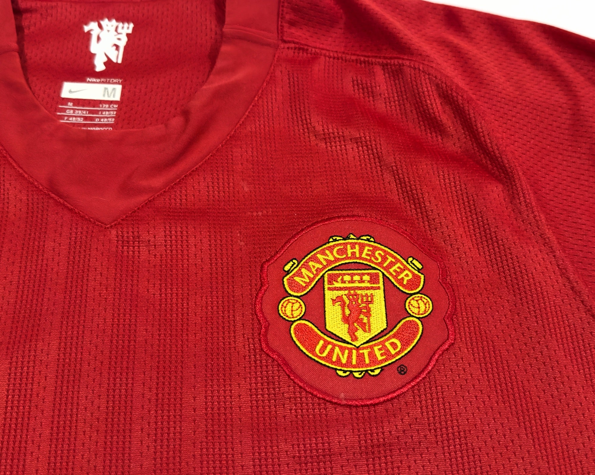 2008/09 Man Utd #7 RONALDO Home Jersey (M)