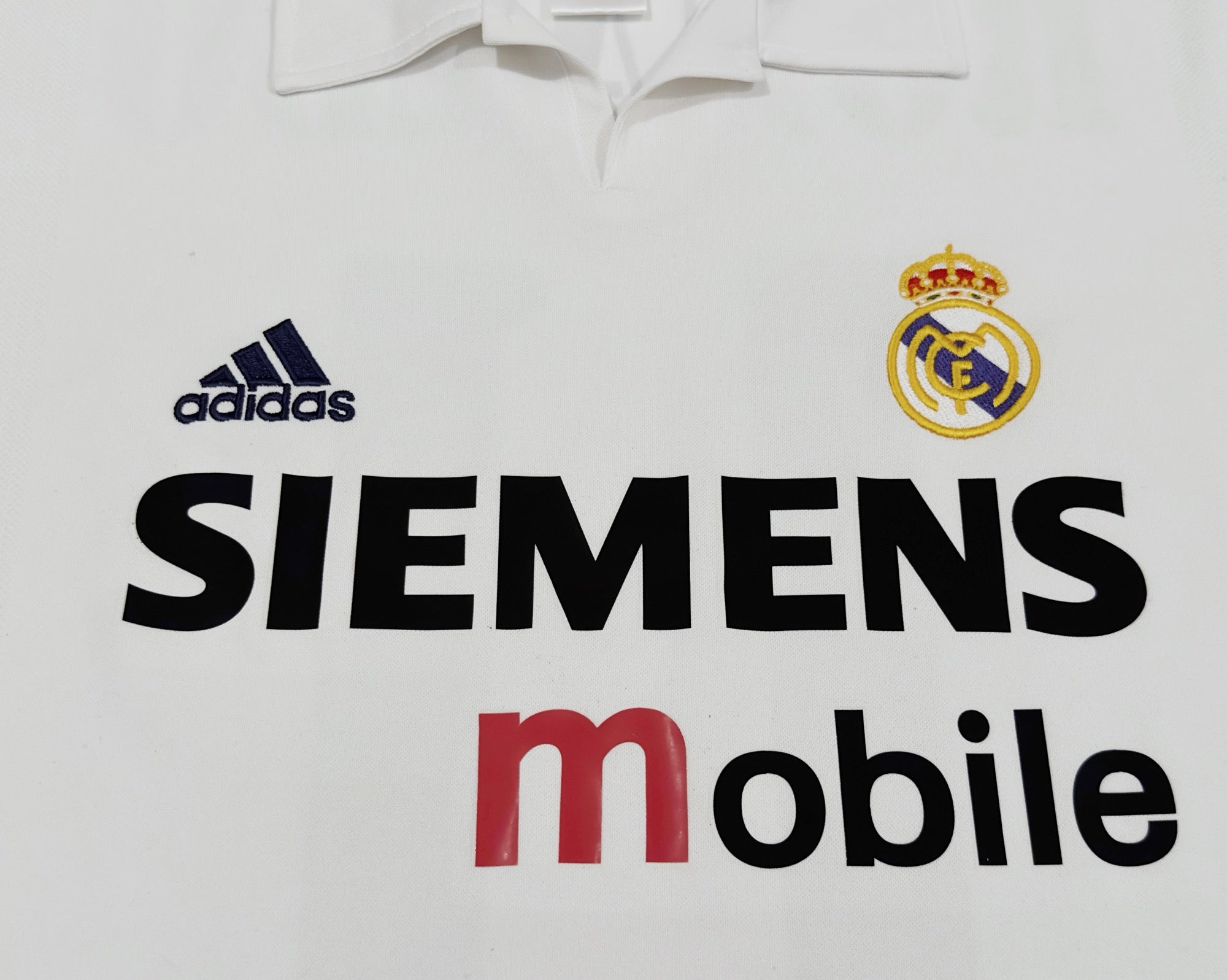 2002/03 Real Madrid #11 RONALDO Home Jersey (M)