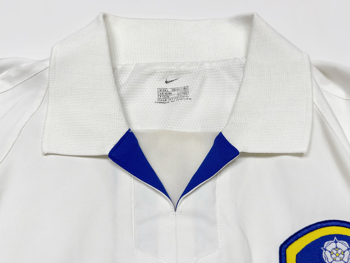 2002/03 Leeds United #38 MILNER Home Jersey (L) L/S