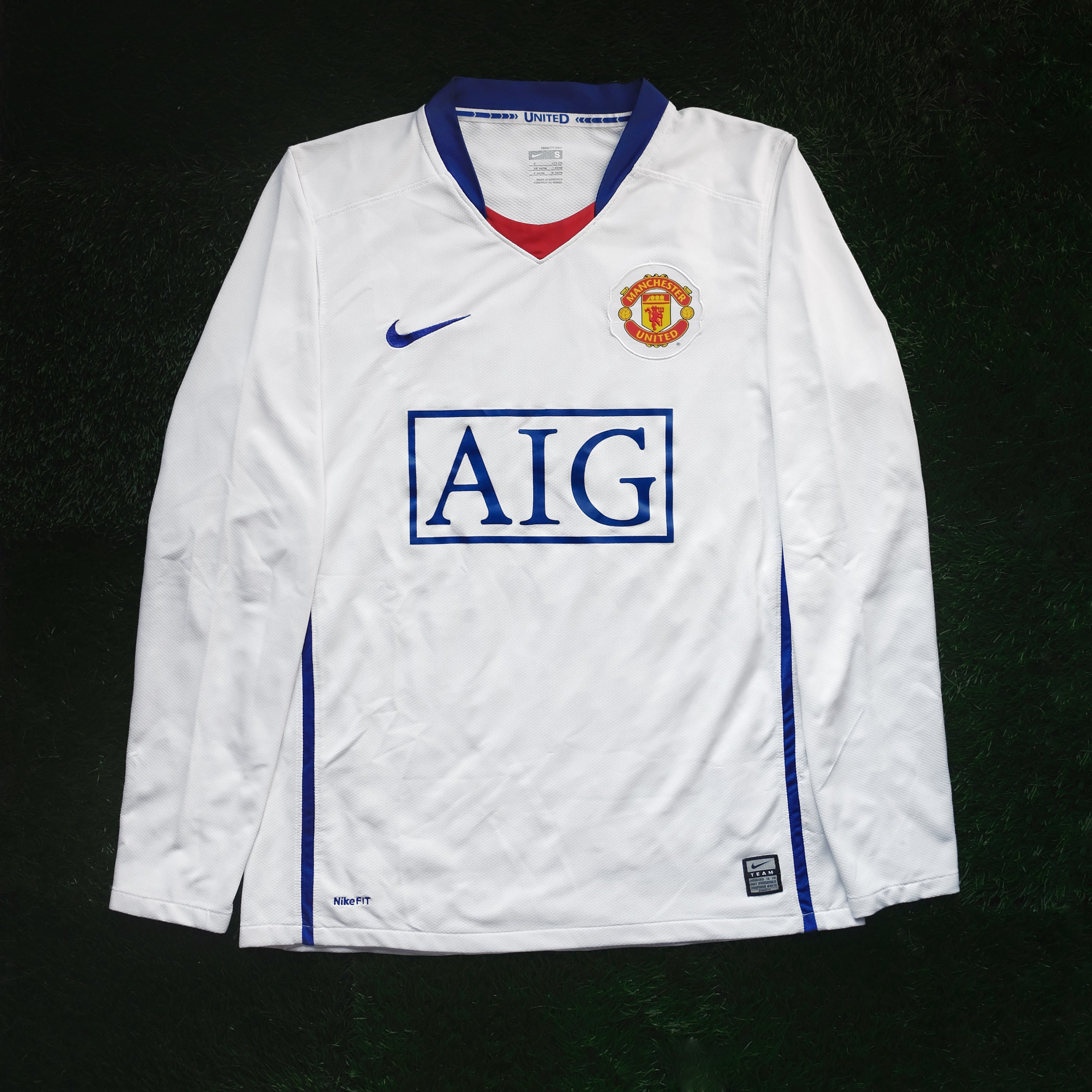 2008/09 Man Utd Away Jersey (S) L/S