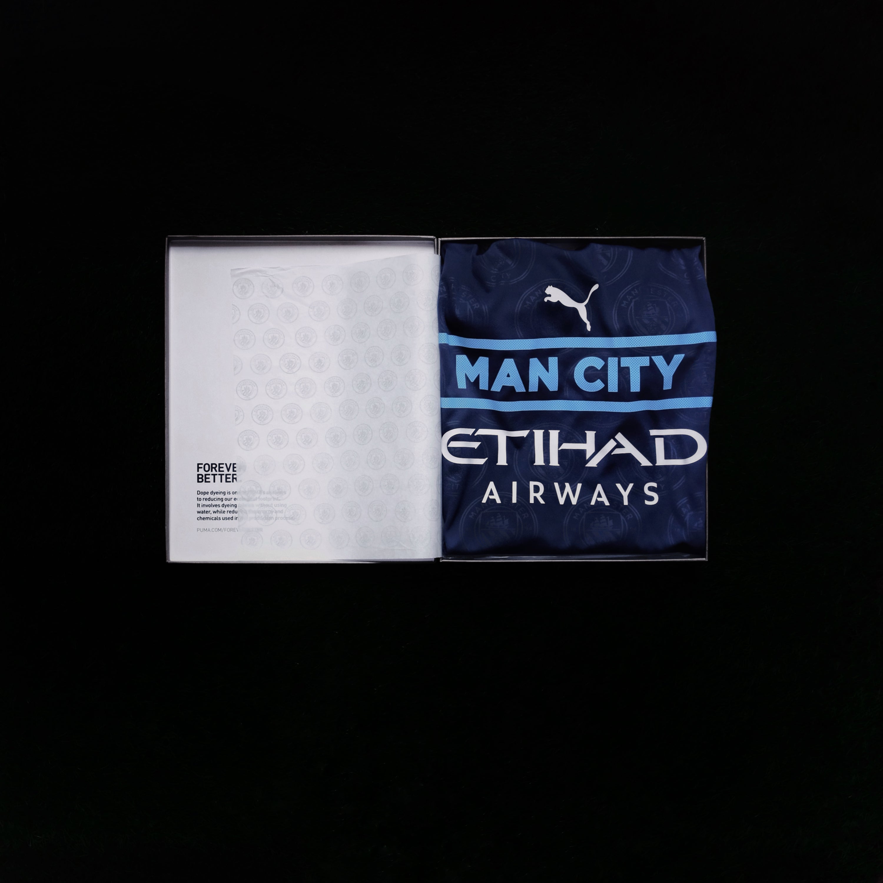 2021/22 Man City Third Jersey Boxset (S)
