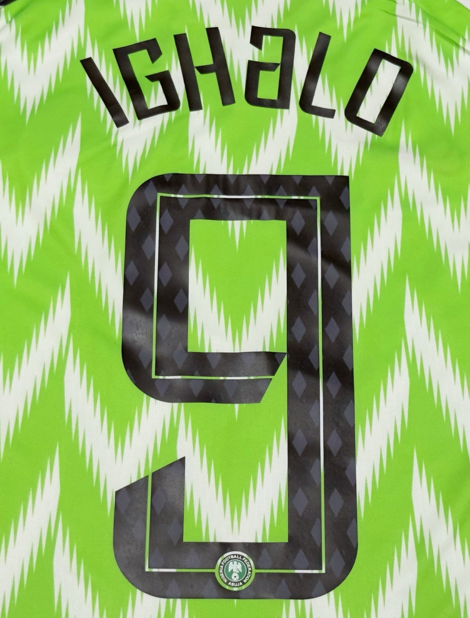 2018/19 Nigeria Home #9 IGHALO Jersey (S)
