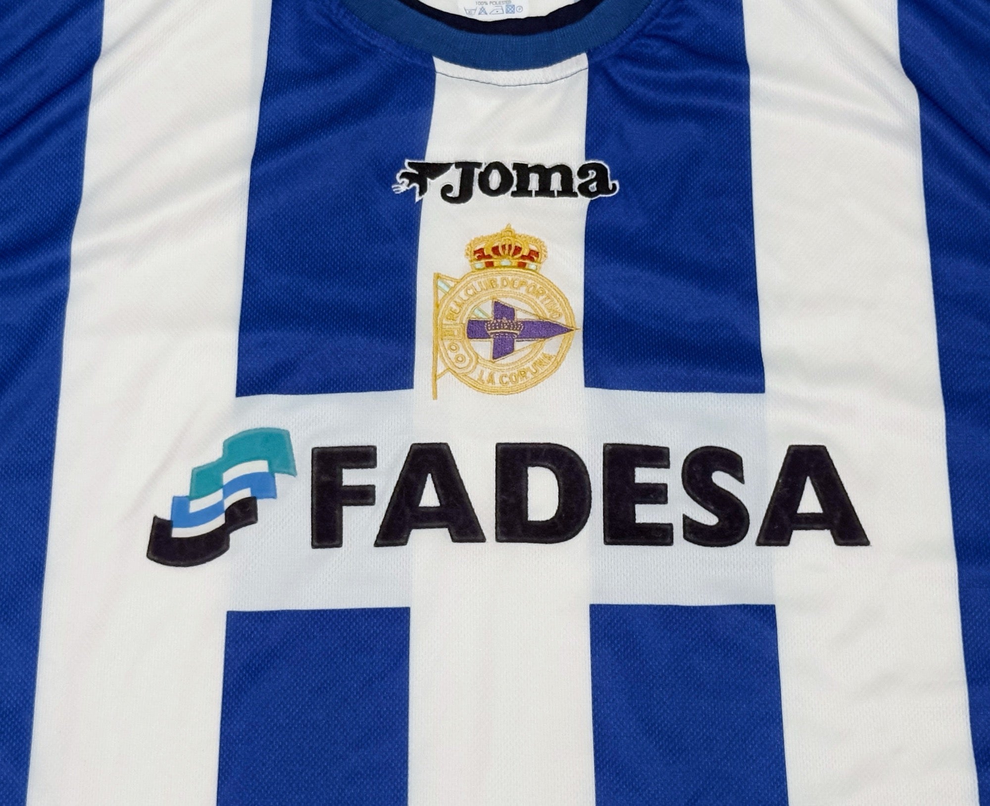 2002/03 Deportivo La Coruña Home Jersey (XL)