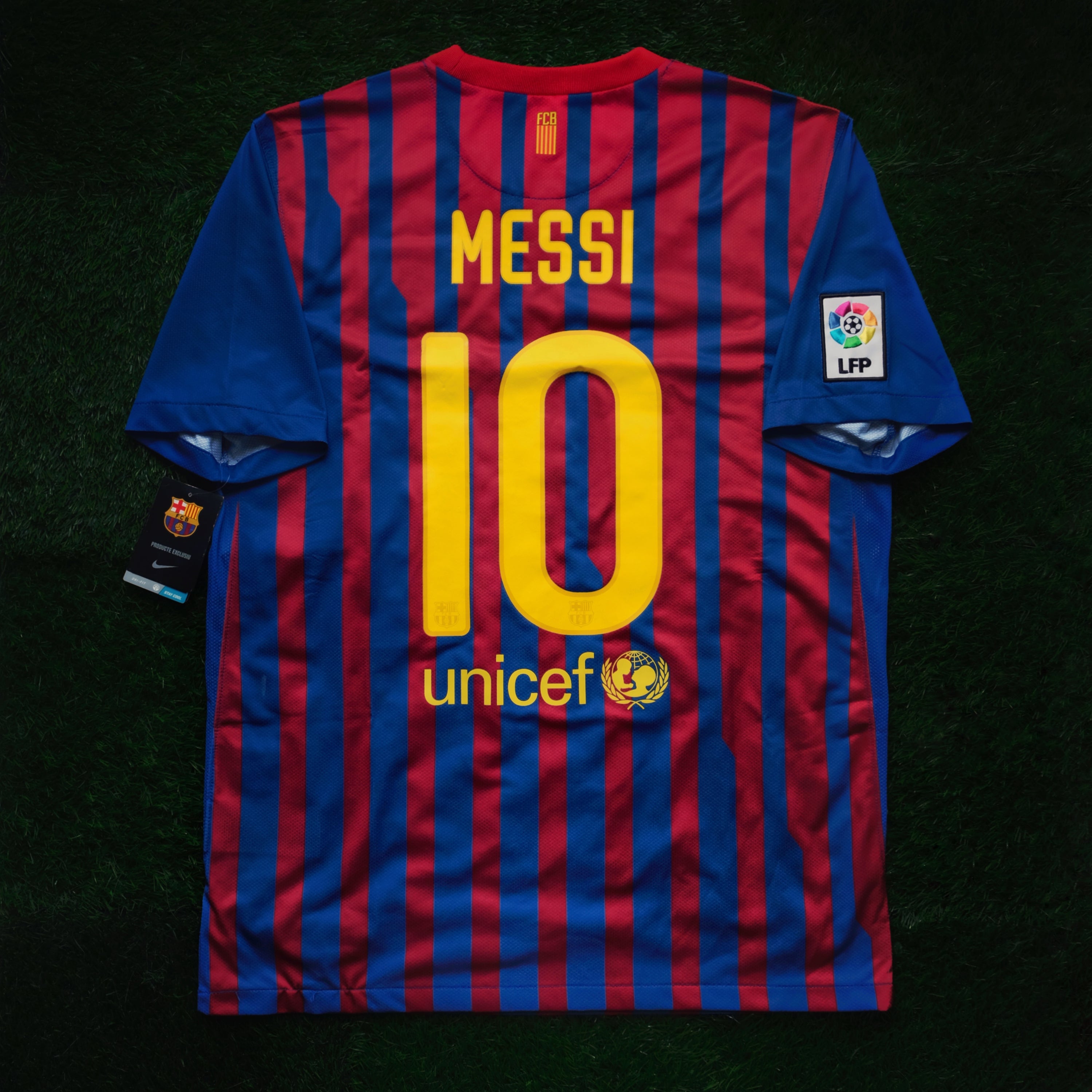 2011/12 Barcelona #10 MESSI Home Jersey (L)