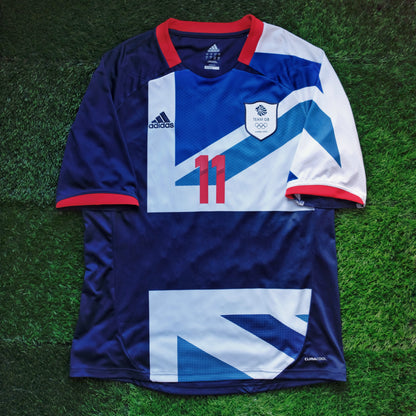 2012 Great Britain Olympic #11 GIGGS Home Jersey (L)