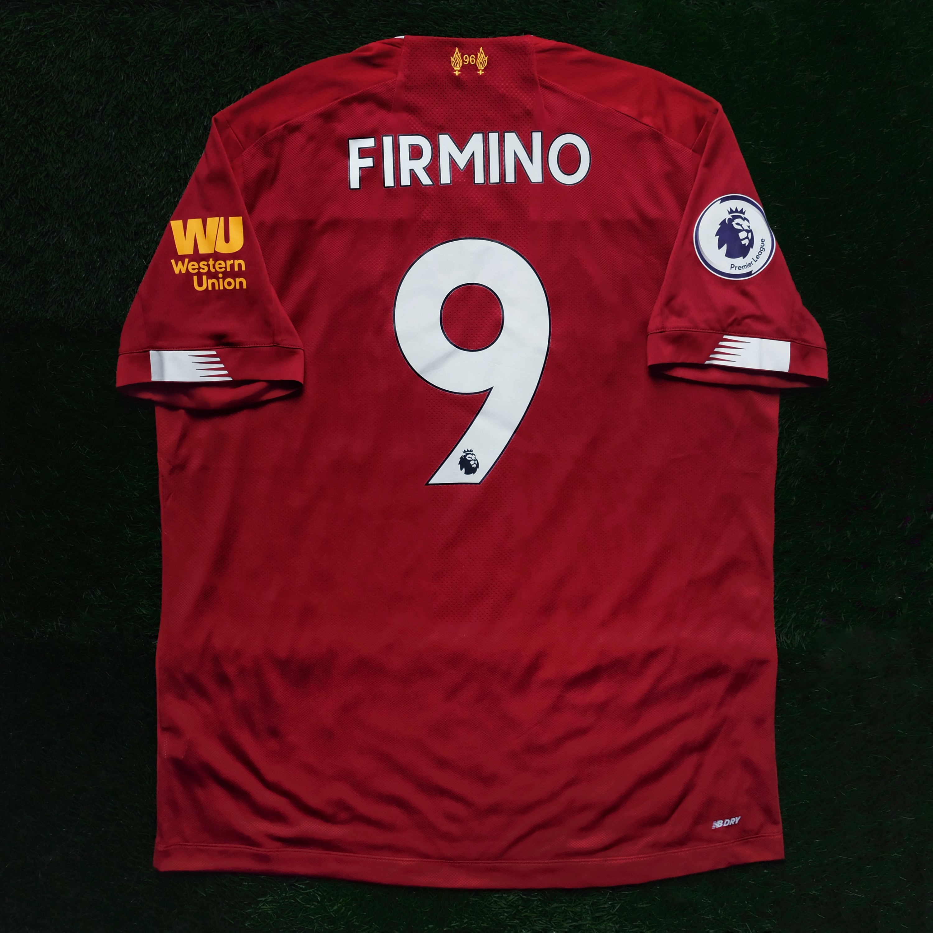 2019/20 Liverpool #9 FIRMINO Home Jersey (XL)