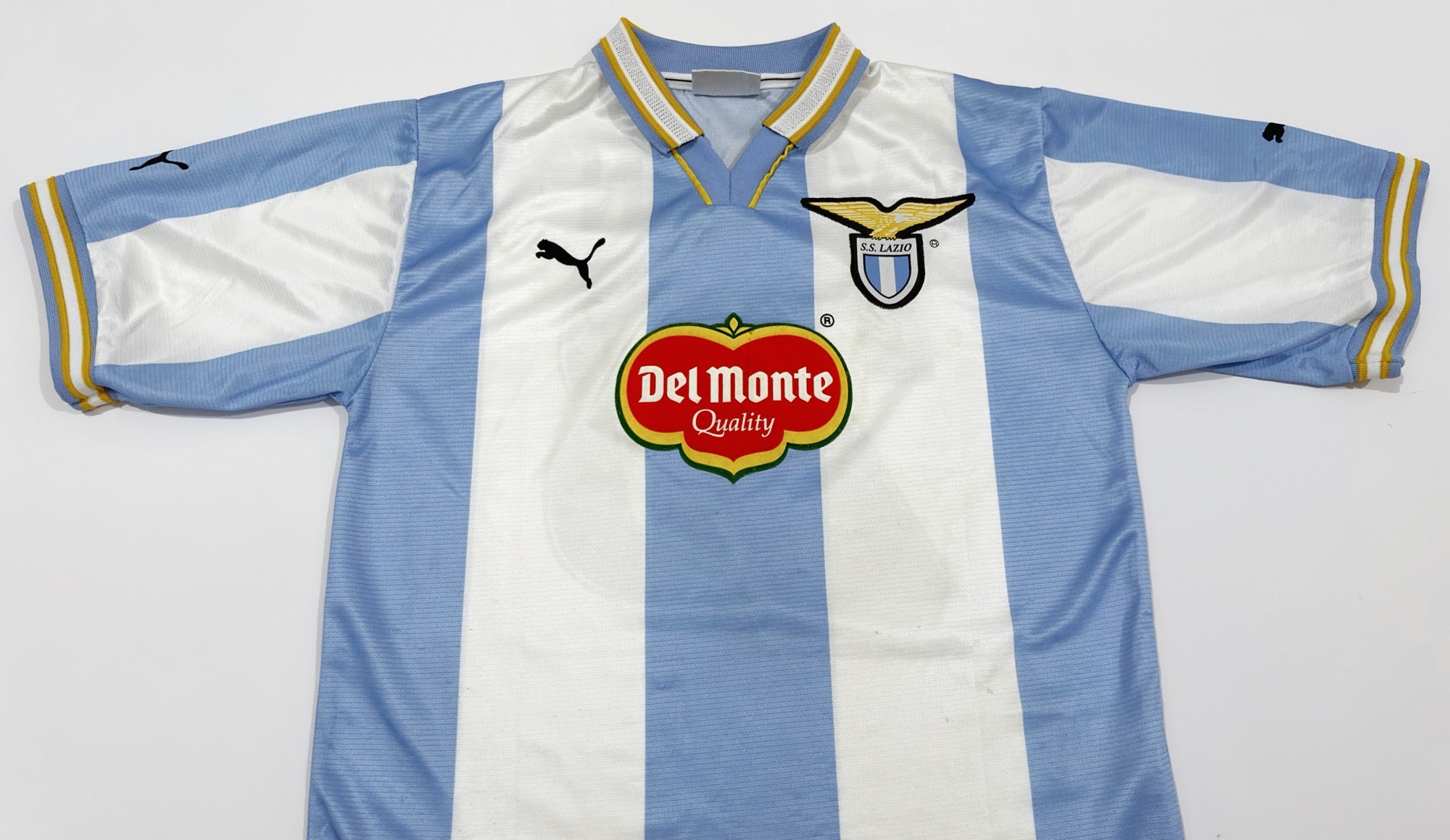 1999/00 Lazio #23 VERON European Home Jersey (S) – Double