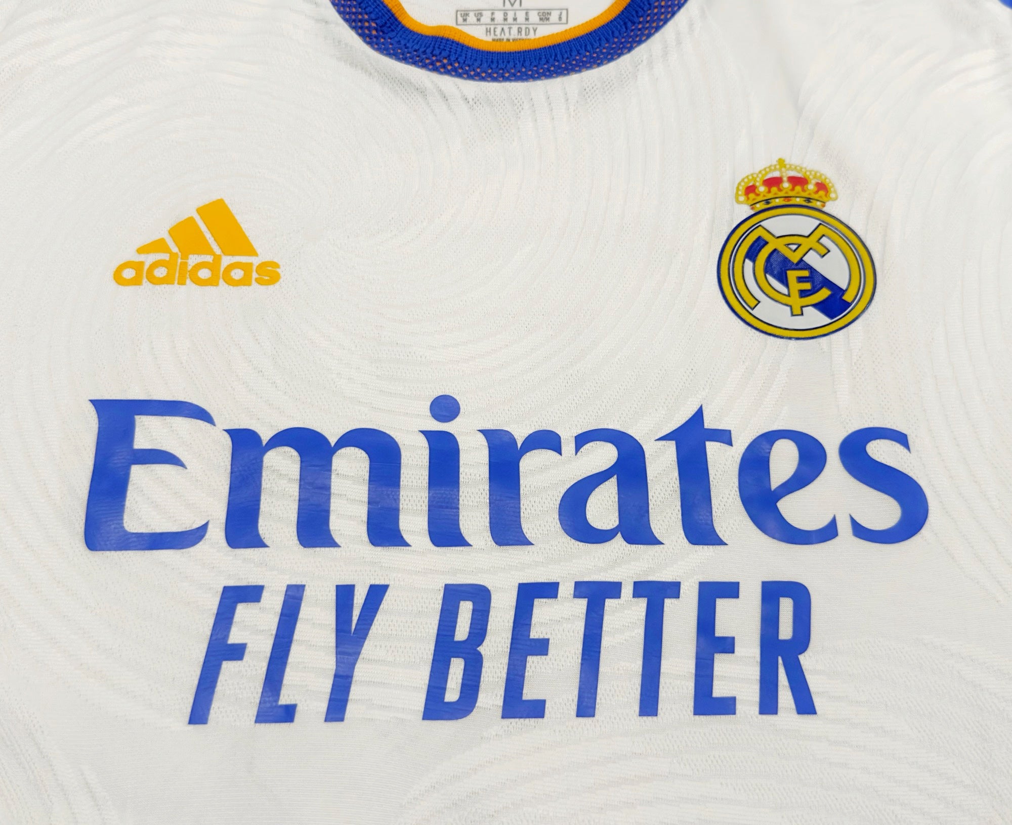 2021/22 Real Madrid #9 BENZEMA Home Jersey (M)