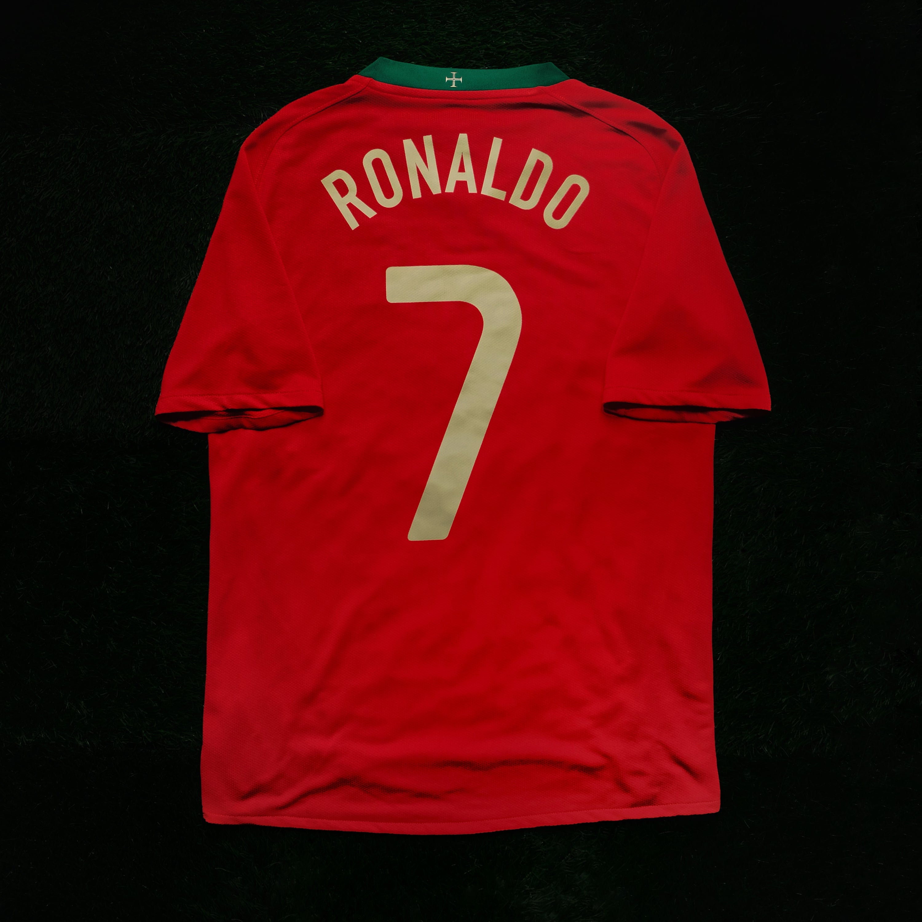 2008/10 Portugal #7 RONALDO Home Jersey (S)