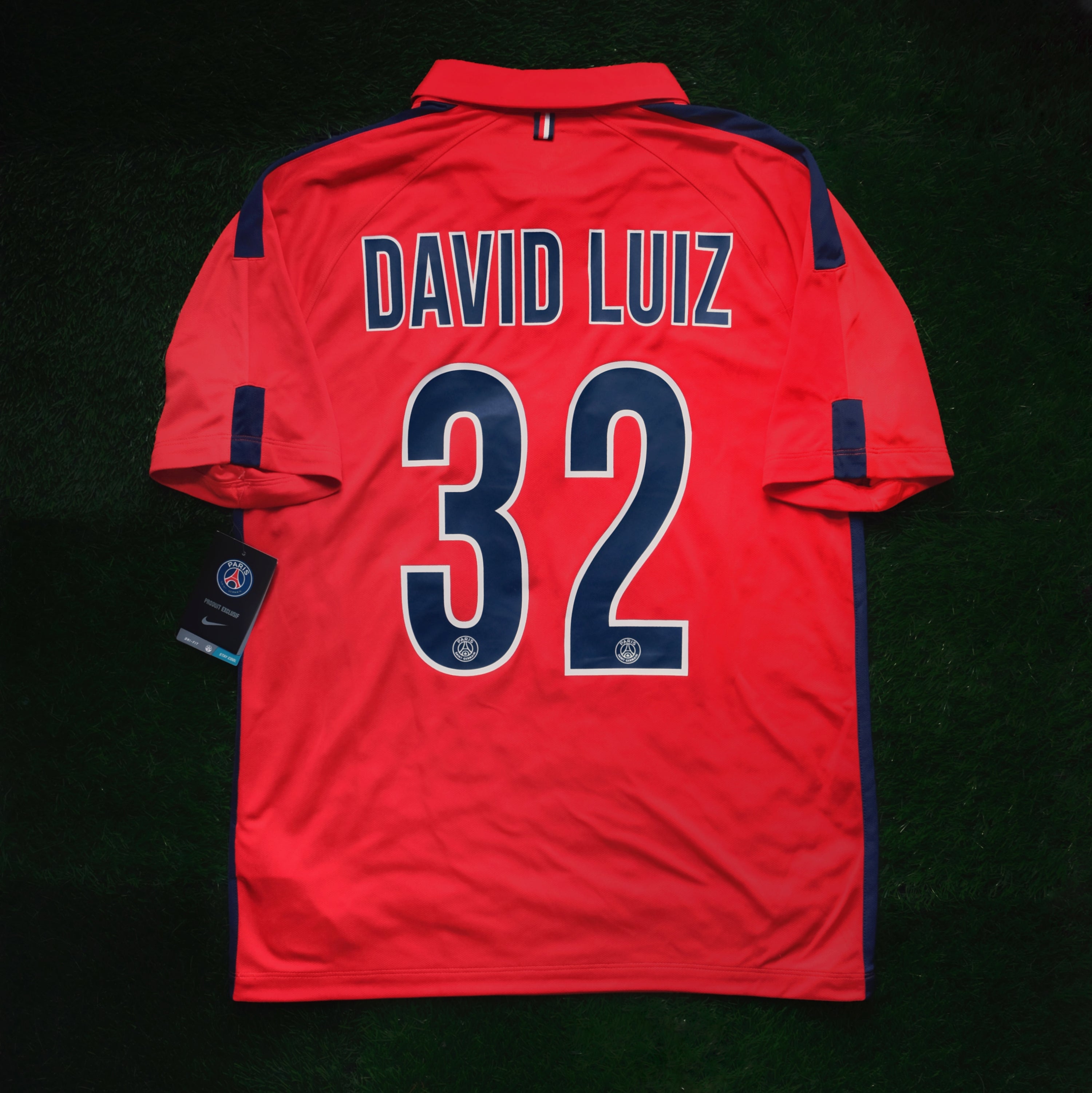 2014/15 PSG #32 DAVID LUIZ Third Jersey (M)