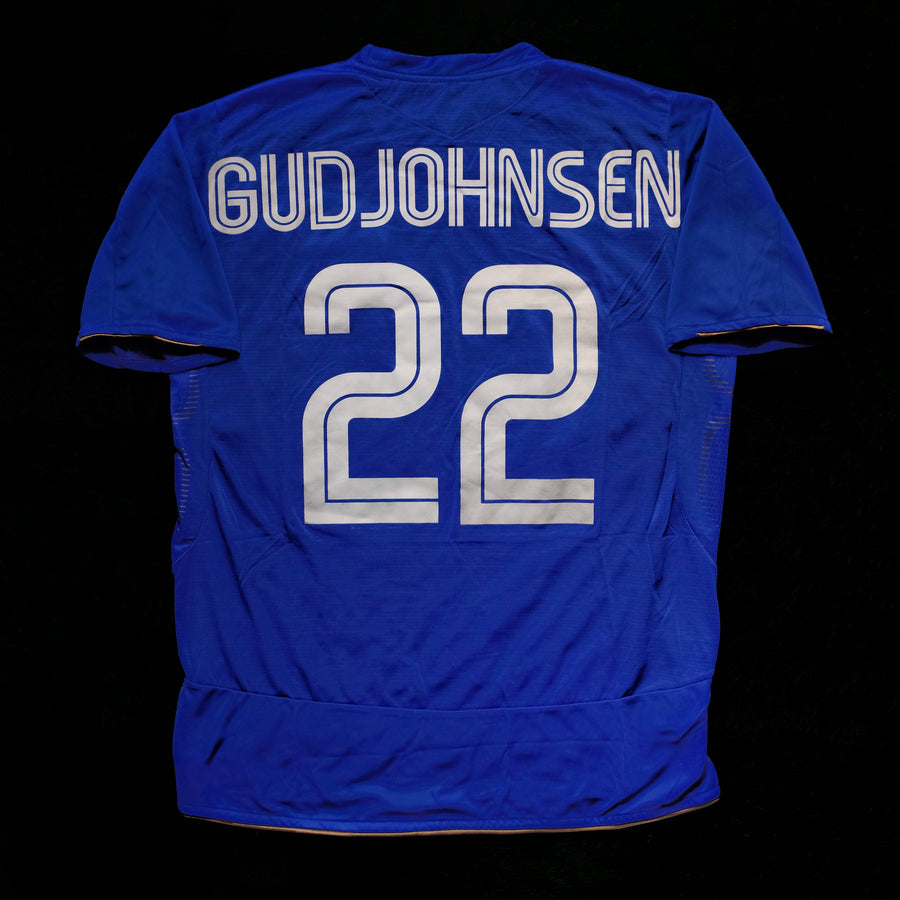 2005/06 Chelsea #22 GUDJOHNSEN Home Jersey (L)