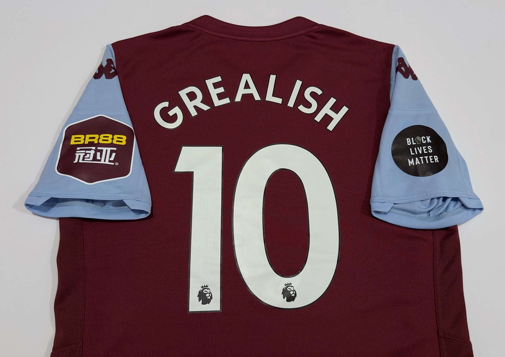 2019/20 Aston Villa #10 GREALISH Home Jersey (L)