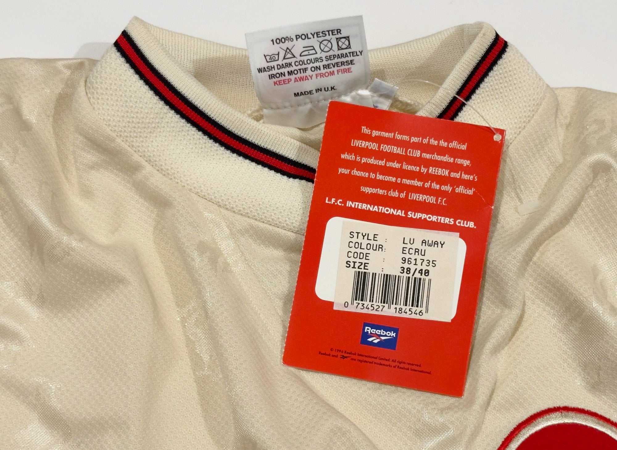 1996/97 Liverpool Away Jersey (M)