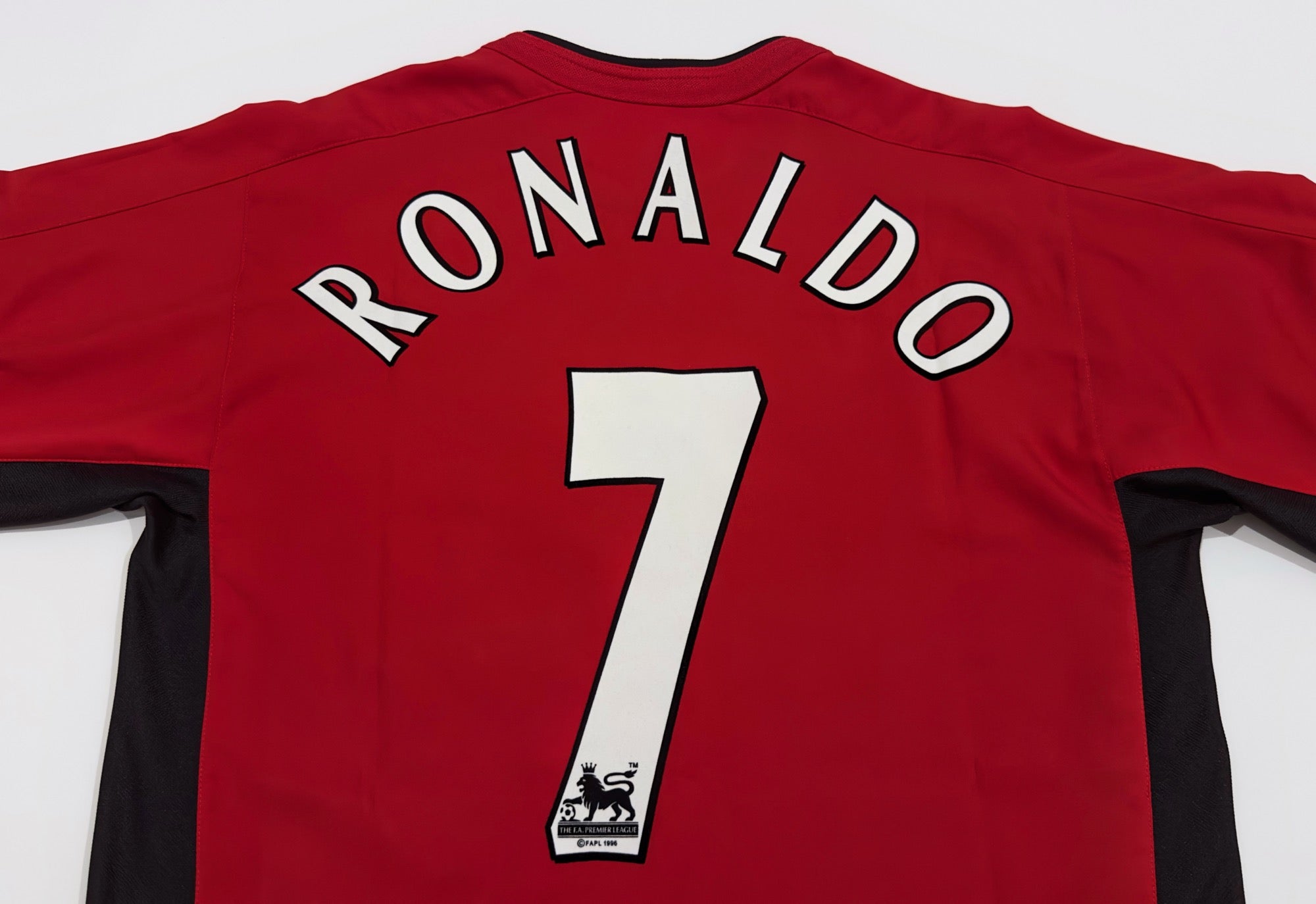 2003/04 Man Utd #7 RONALDO Home Jersey (M) L/S