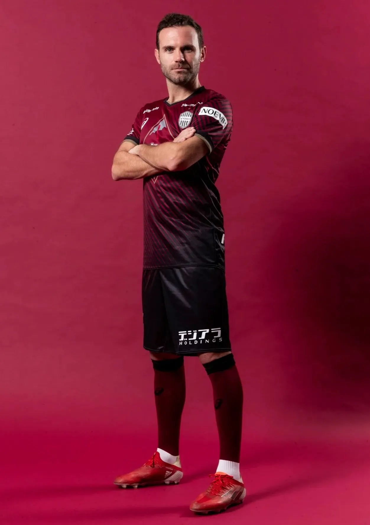 2023 Vissel Kobe #64 MATA Home Jersey (M)