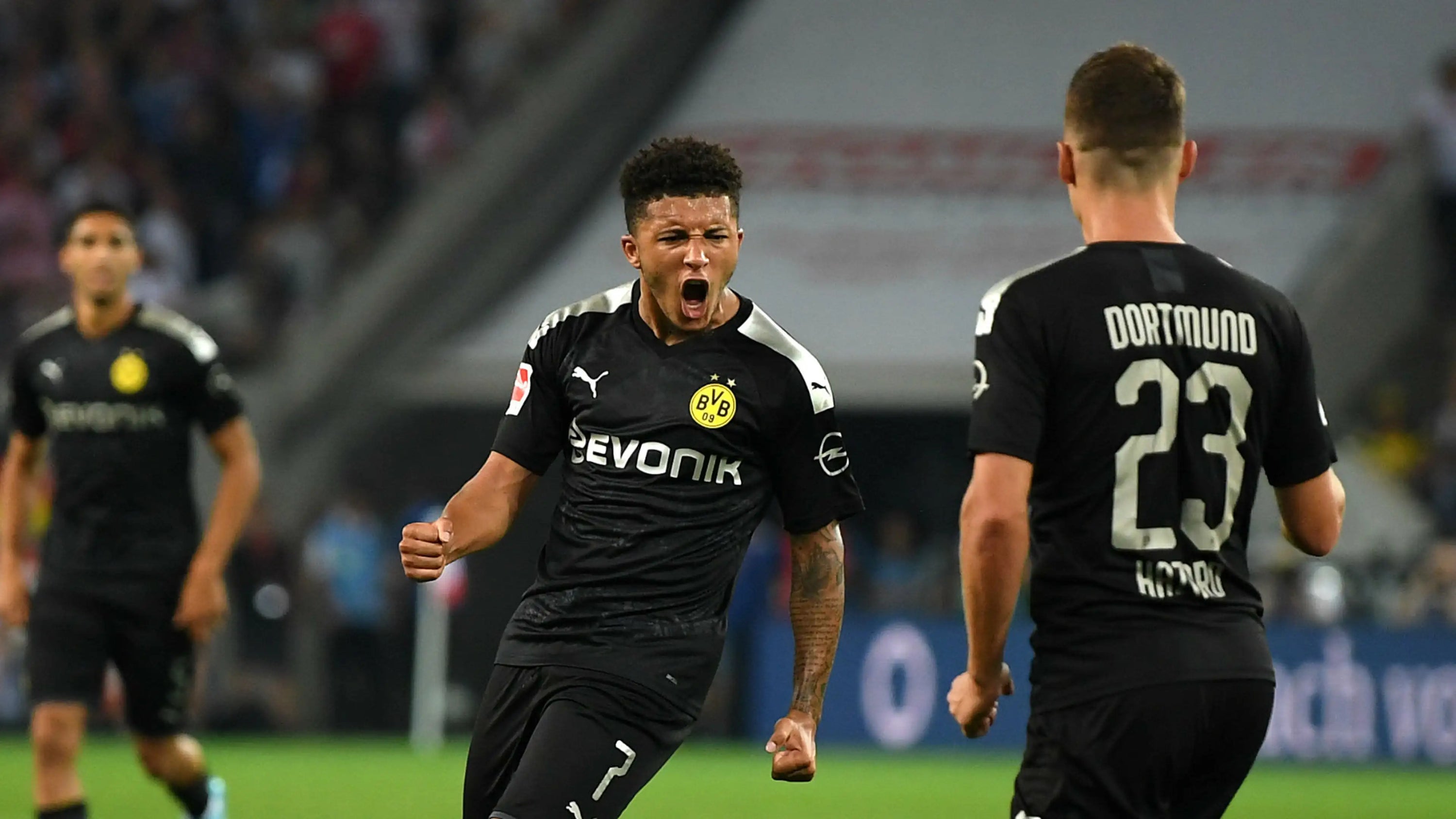 2019/20 Borussia Dortmund #7 SANCHO Away Jersey (S)