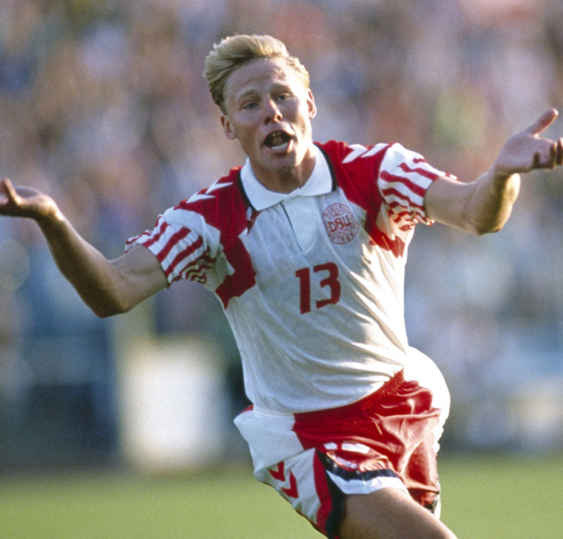 1992/94 Denmark #11 LAUDRUP Away Jersey (M)