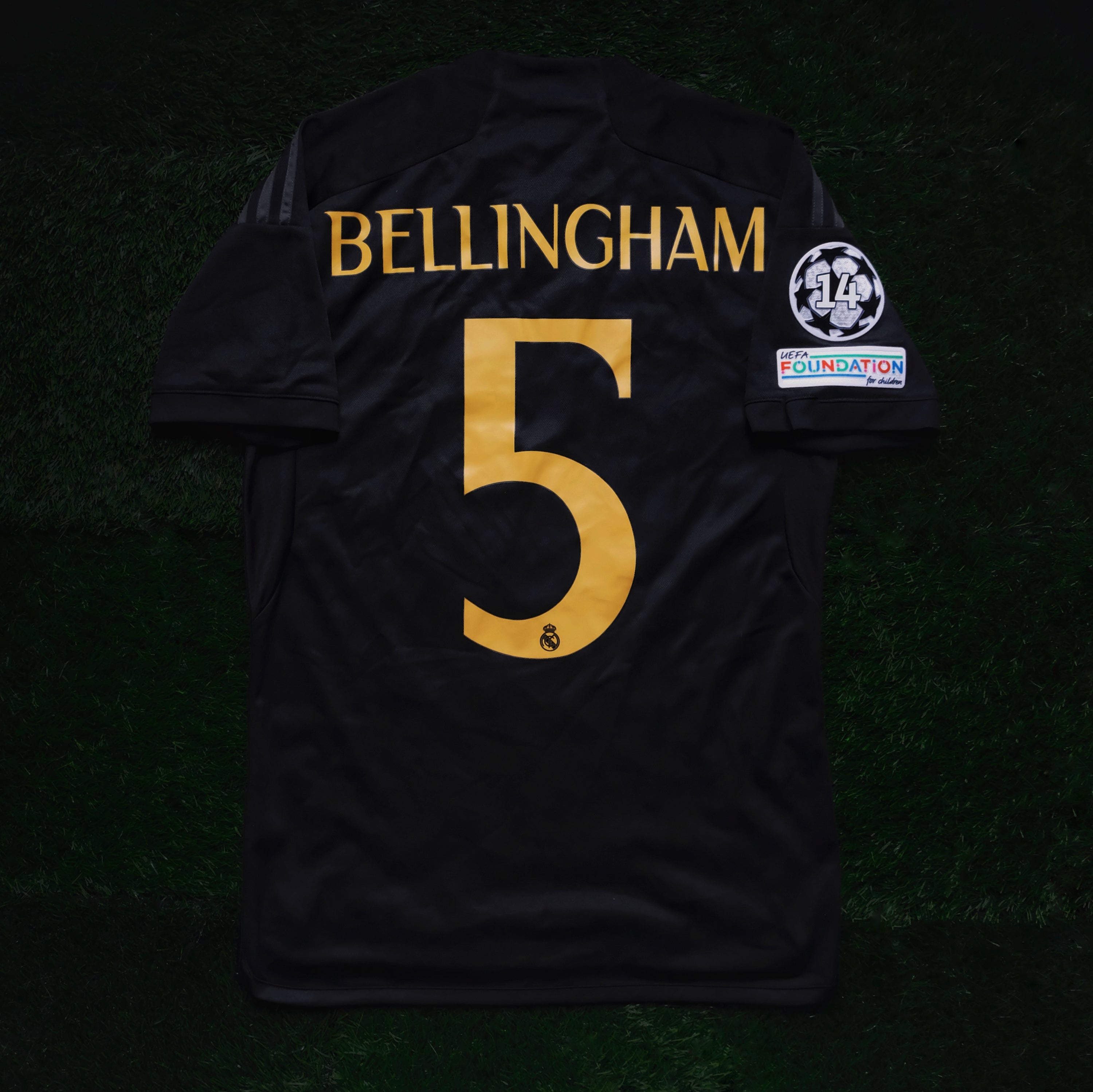 2023/24 Real Madrid #5 BELLINGHAM Third Jersey (S)