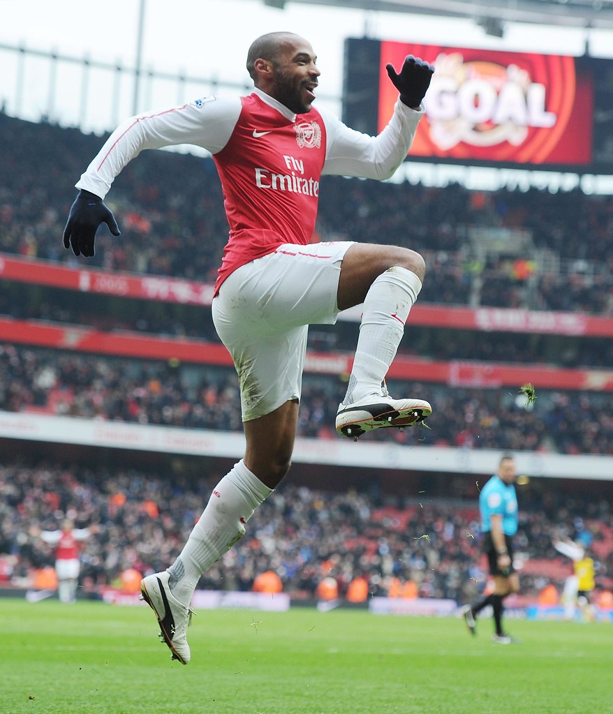 2011/12 Arsenal #12 HENRY Home Jersey (L)