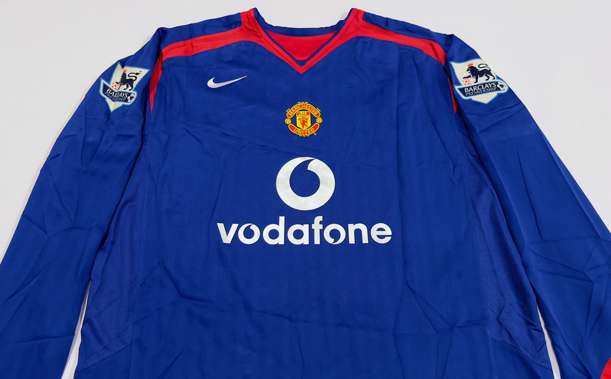 2005/06 Man Utd #10 V.NISTELROOY Away Jersey (2XL) L/S