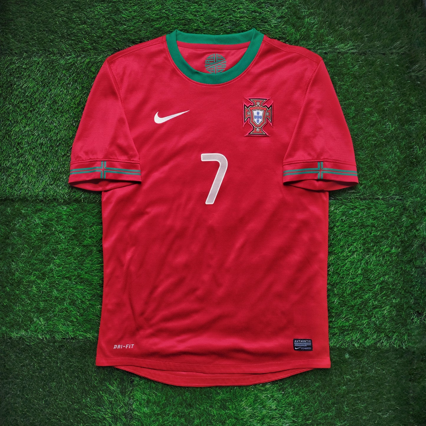 2012/13 Portugal #7 RONALDO Home Jersey (S)