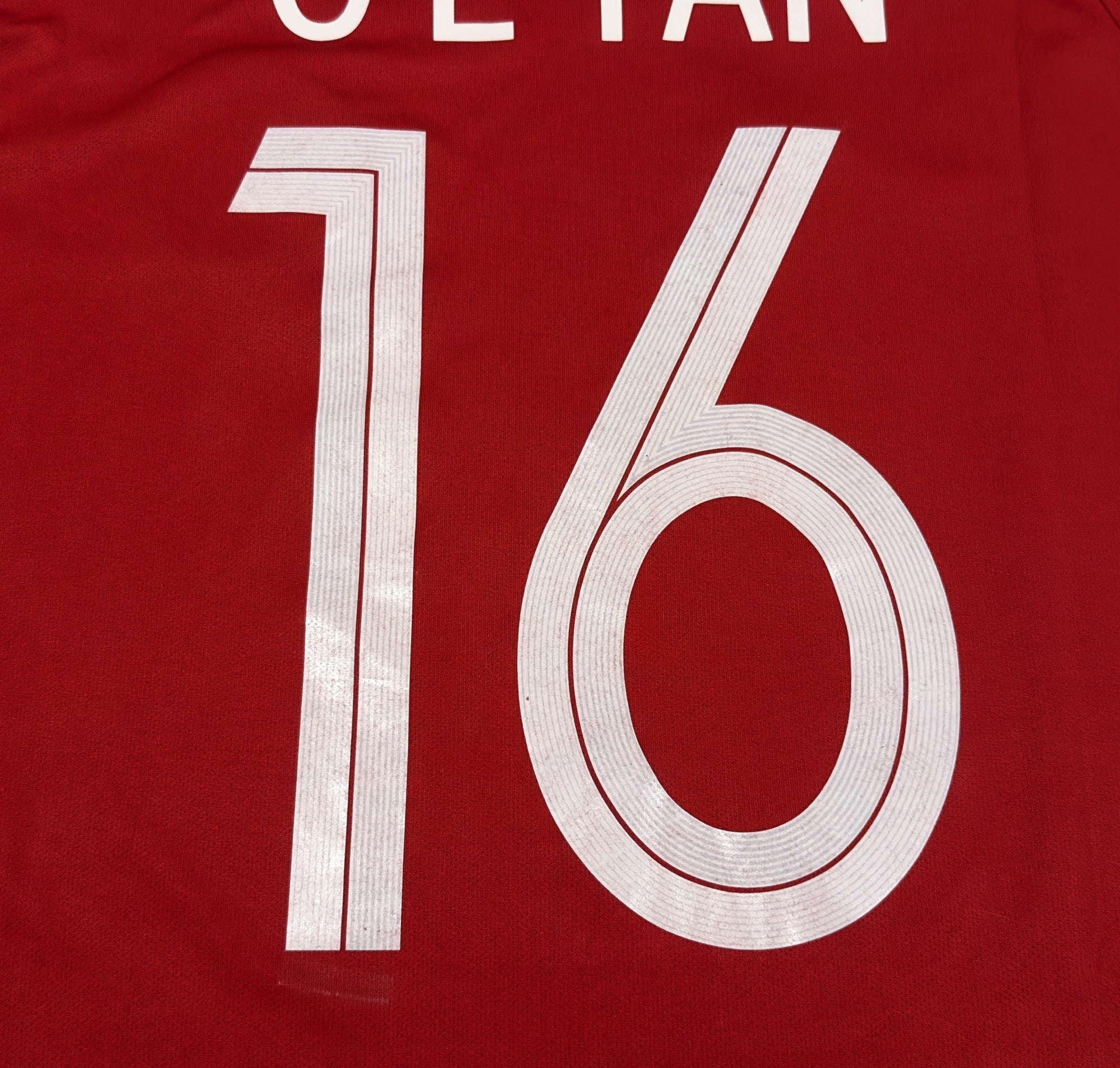 2018/19 Hong Kong #16 C L TAN Home Jersey (L)