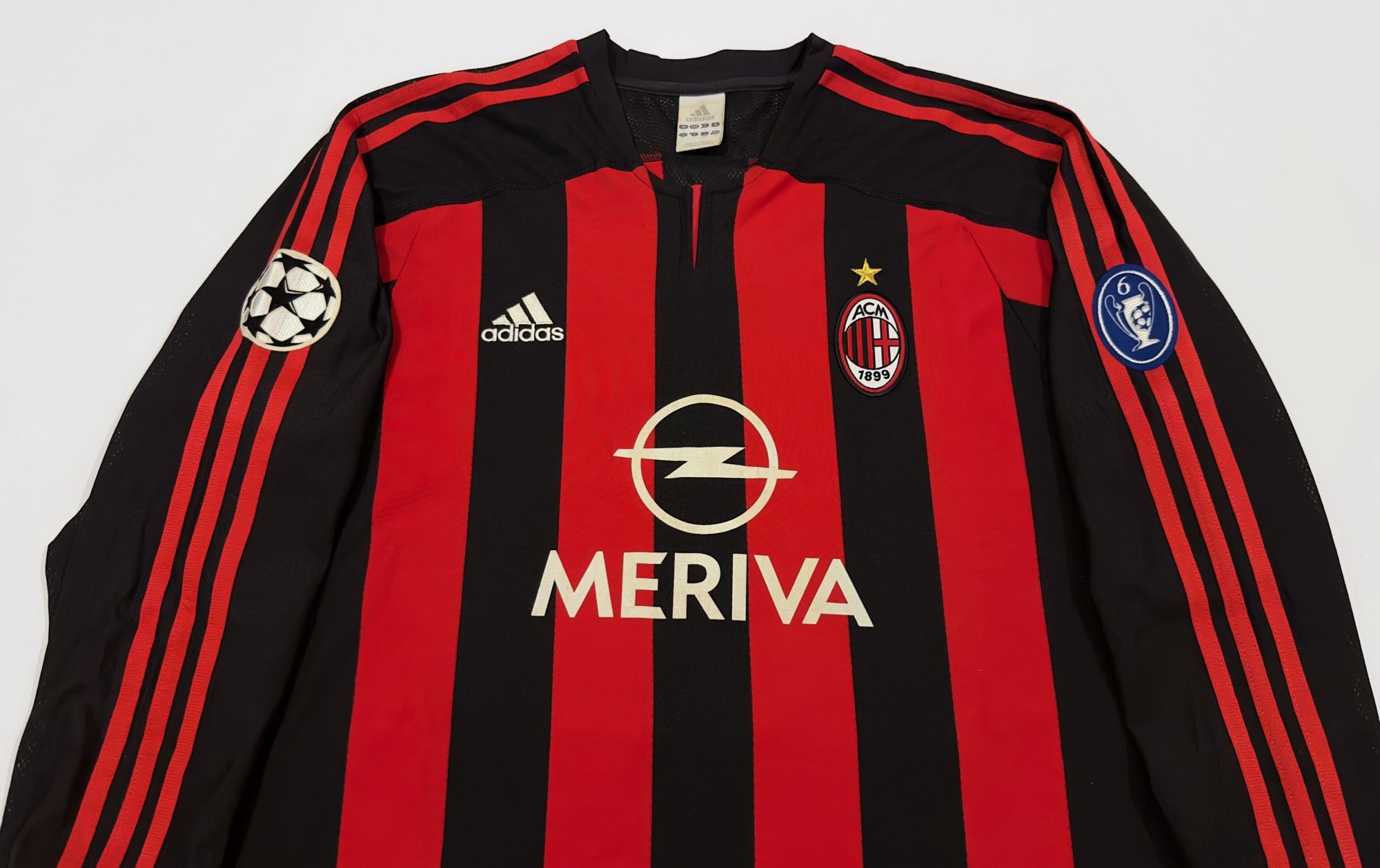 2003/04 AC Milan #10 RUI COSTA Home Jersey (L) L/S – Double Kick